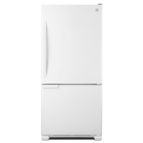 Kenmore 69132 19 cu. ft. White BottomFreezer RefrigeratorSears