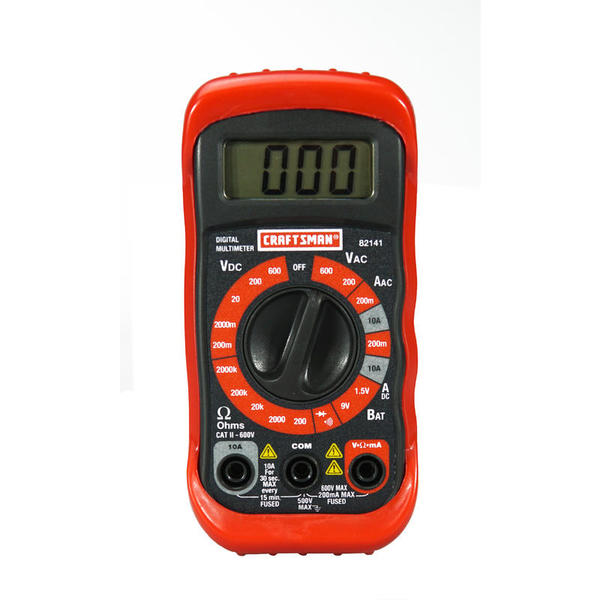 Craftsman 82141 Manual Range Multimeter Sears Hometown Stores