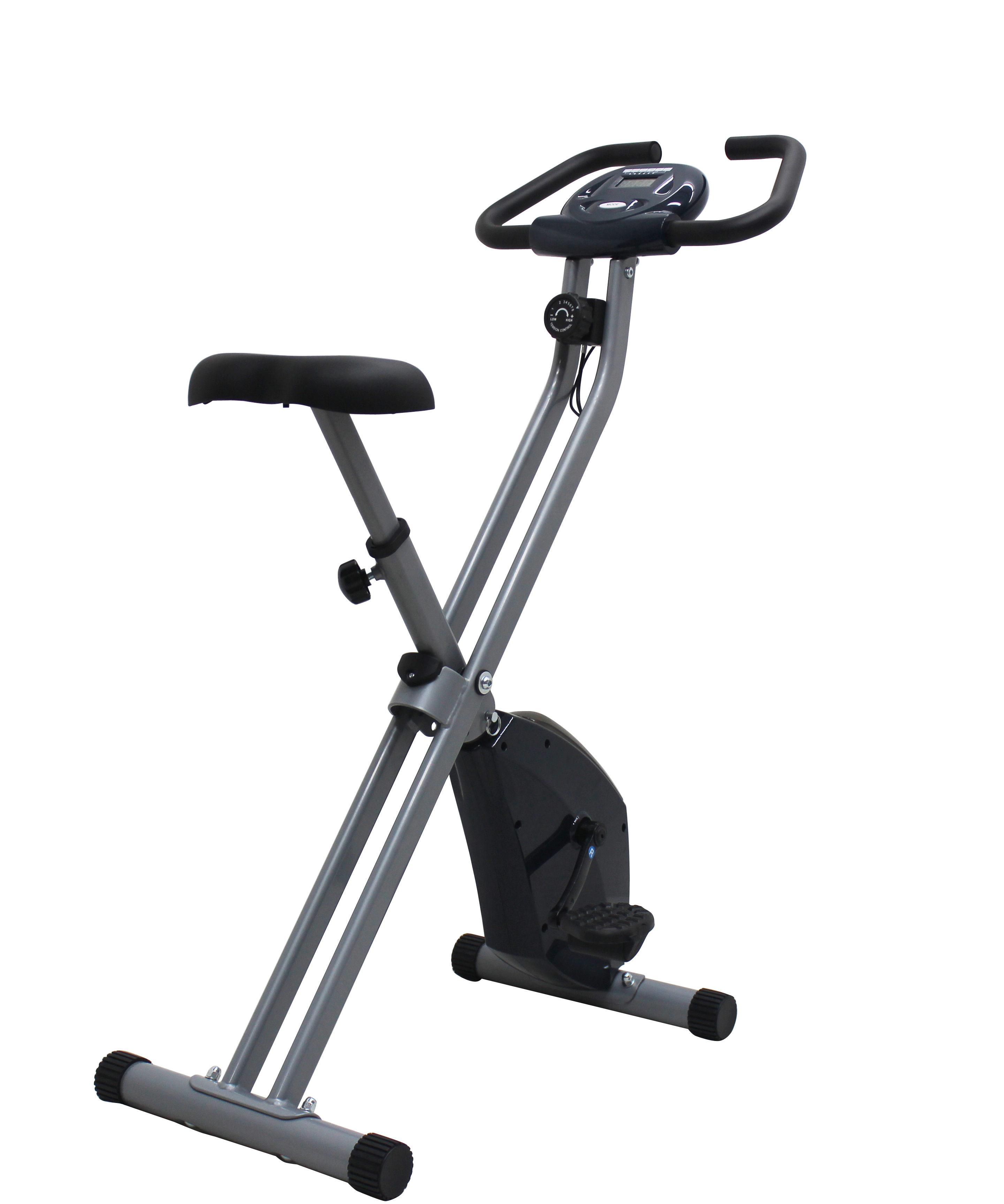 iLiving Folding Upright Bike with Calorie Counter