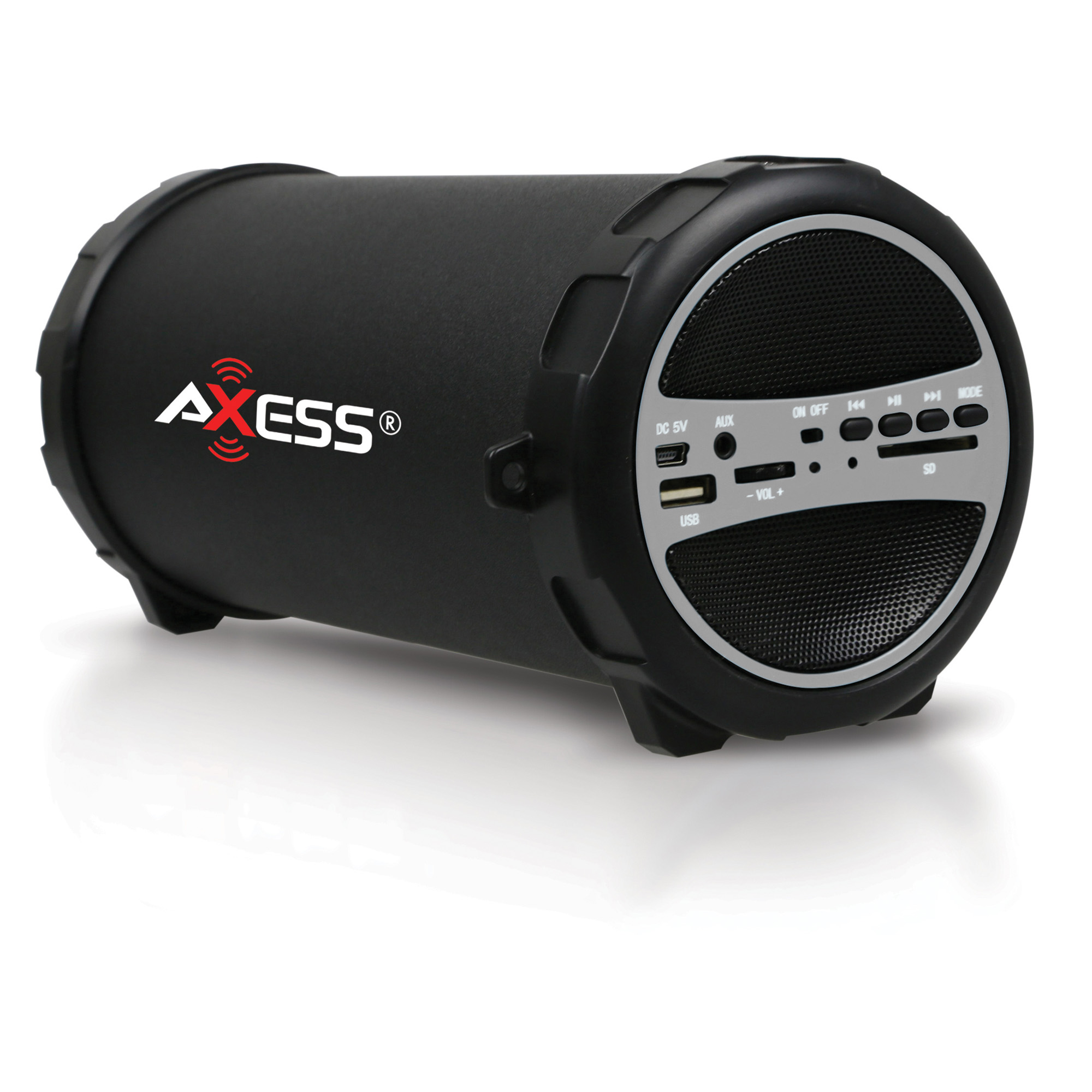 Axess Axess Portable Bluetooth Speaker SPBT1031GY Grey