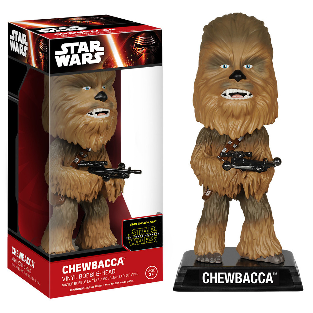 Funko Wacky Wobbler Star Wars EP7 6241 Star Wars EP7 Chewbacca