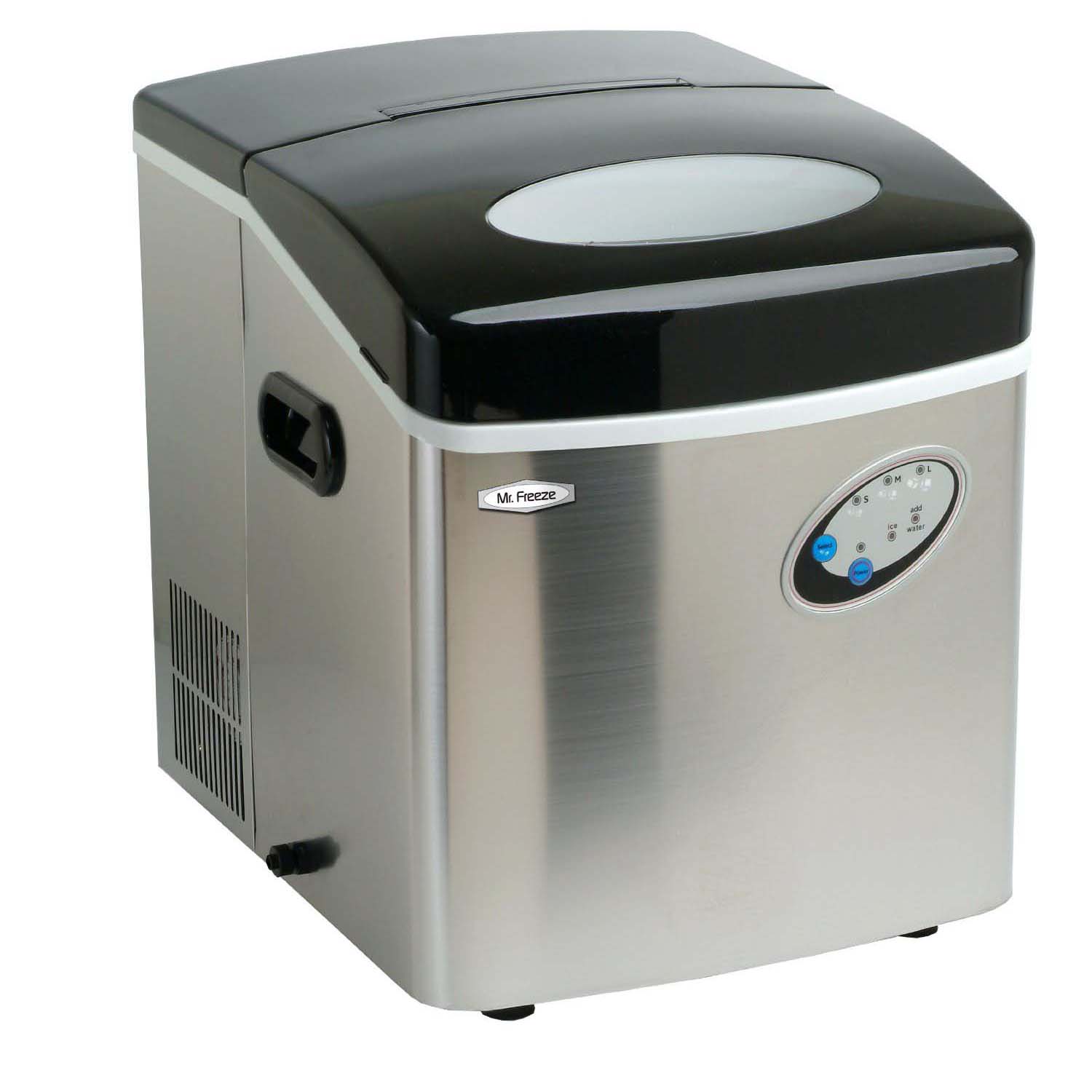 ice maker mim 88 stainless steel 4mmx11944 mr freeze portable ice ...