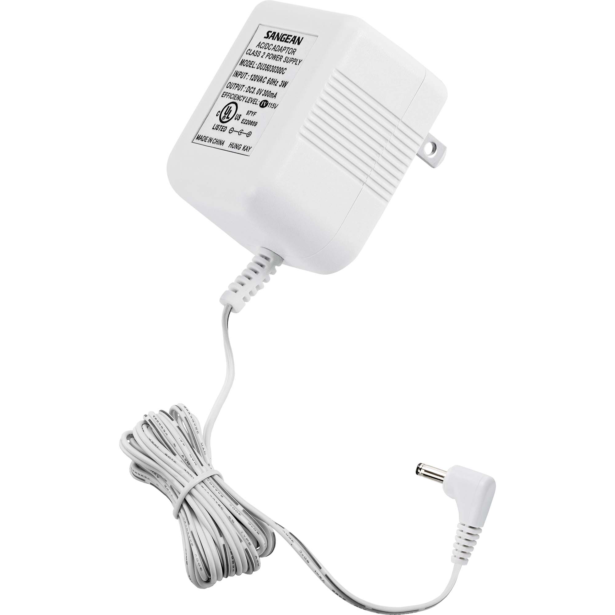 UPC 729288038108 product image for SANGEAN ADP-H202 AC Adapter for Sangean(R) H201 & H202 Shower Radios | upcitemdb.com