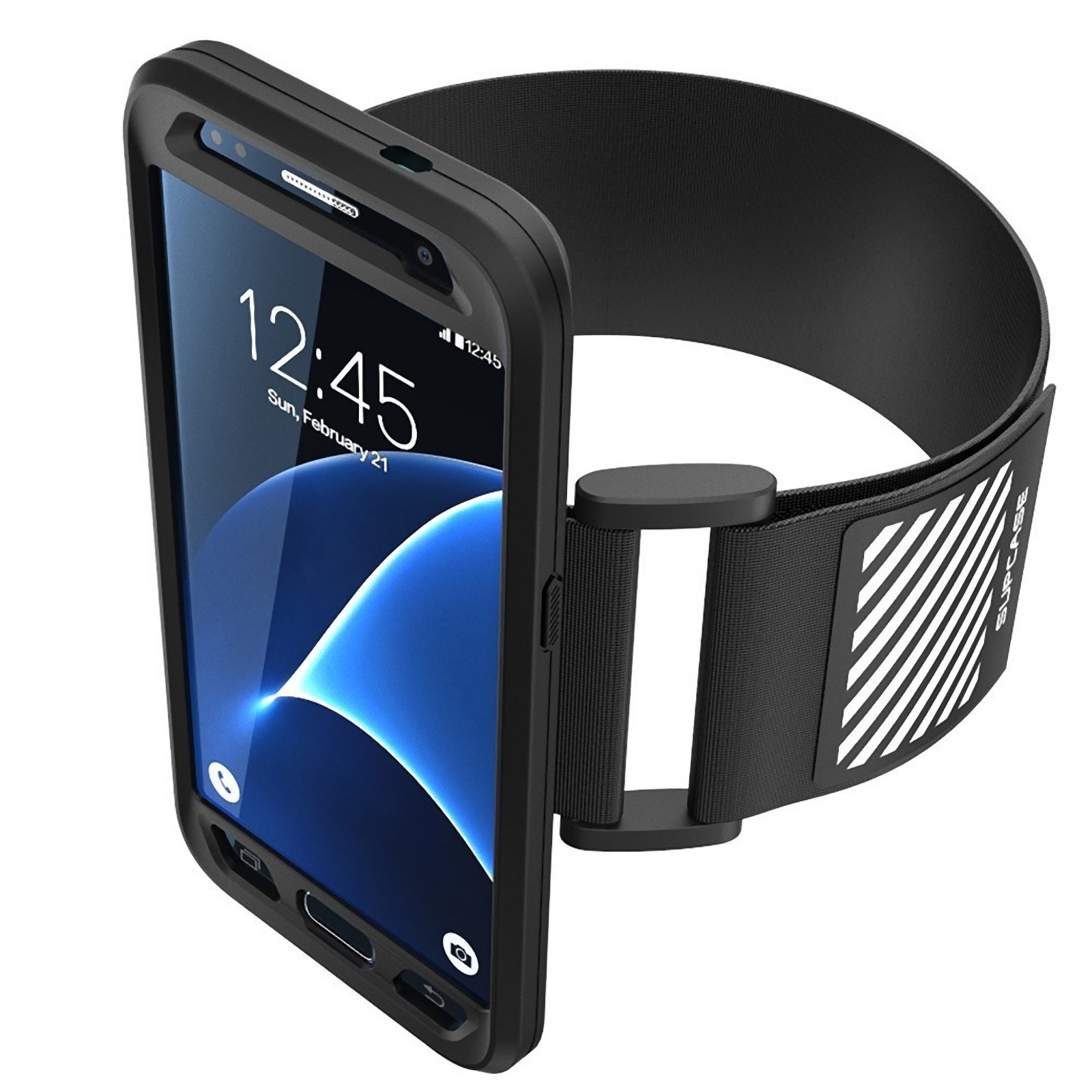 Supcase Samsung Galaxy S7 Armband Sport Case - Black