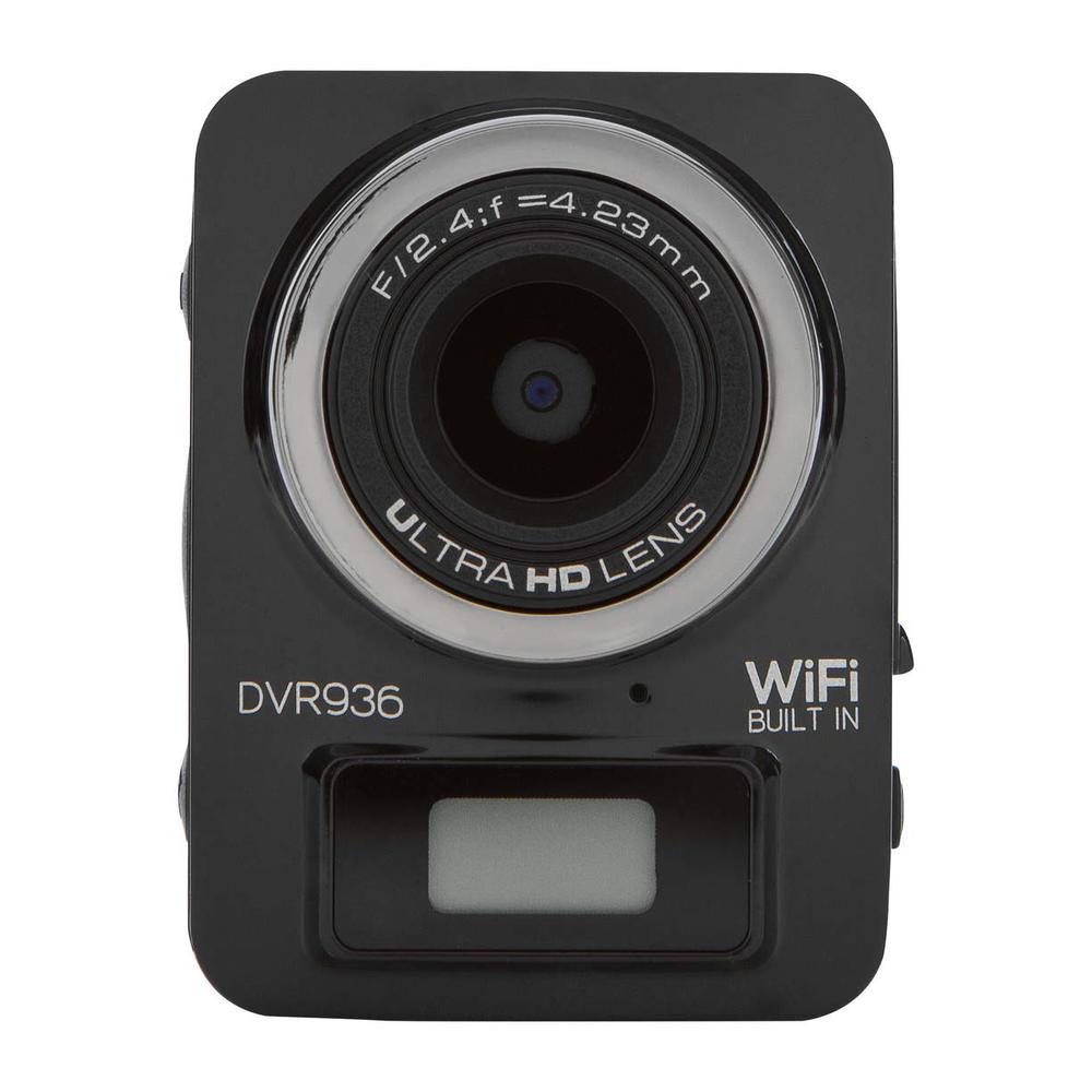Vivitar DVR936-BLK LifeCam Wearable Digital Camcorder - Full HD - Black