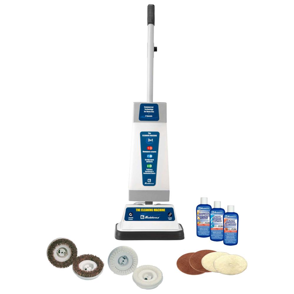 P820 Carpet and Hard Floor Cleaner with Tank Counter Rotating Brushes
