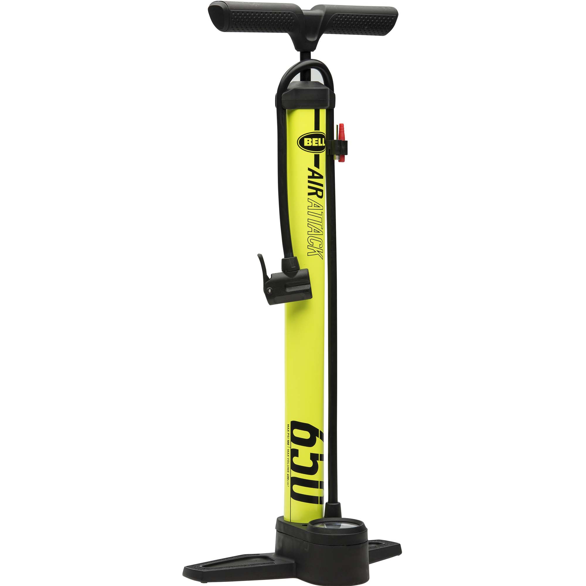 Bike Pump With Gauge Bell Sports Airstrike 550 High-Pressure