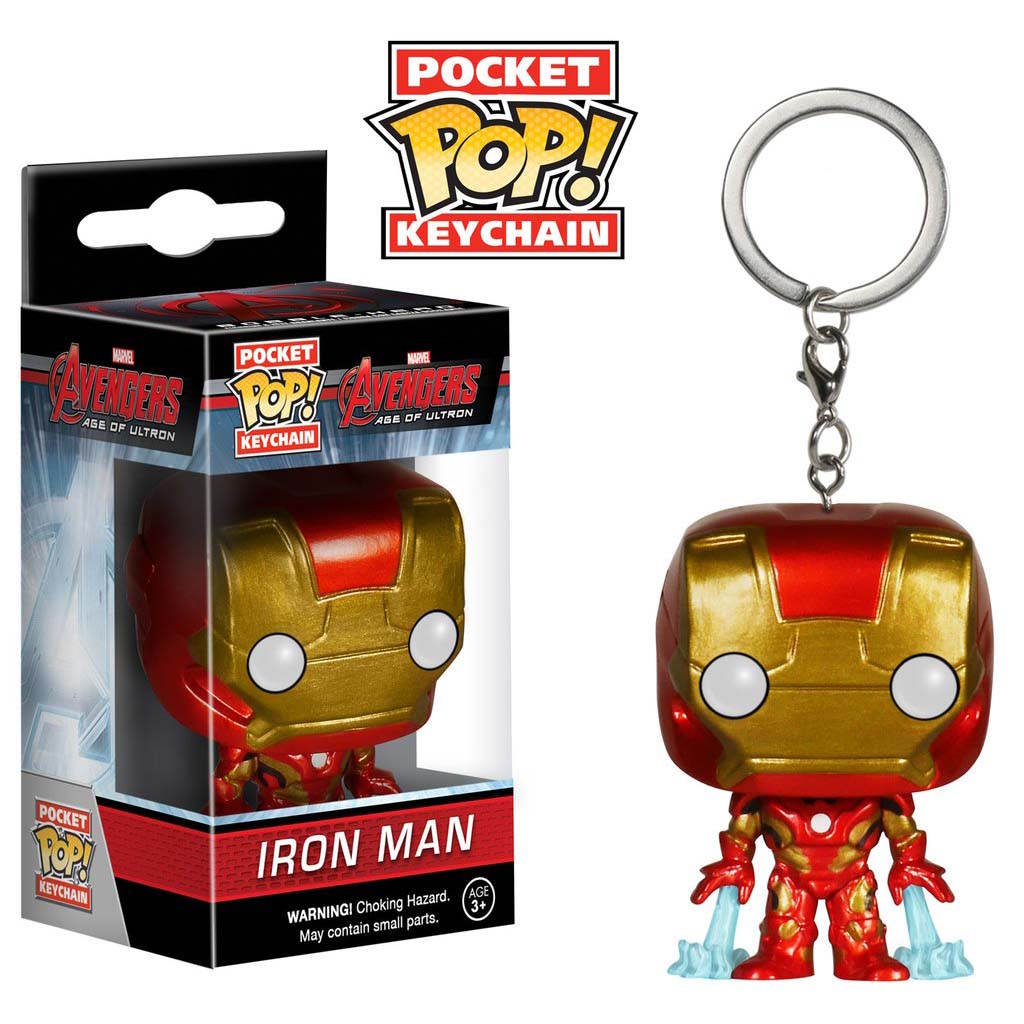 UPC 849803052256 product image for Funko 5225 Pocket POP Keychain: Marvel - Avengers 2 - Iron M, Adult Unisex, Size | upcitemdb.com