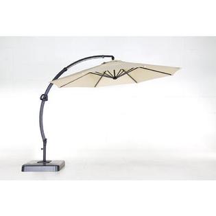 Garden Oasis 115ft Steel Round Offset Umbrella wBase Limited Garden Oasis 115ft Steel Round Offset Umbrella wBase Limited