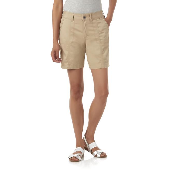 Basic Editions Women's Utility Shorts Kmart