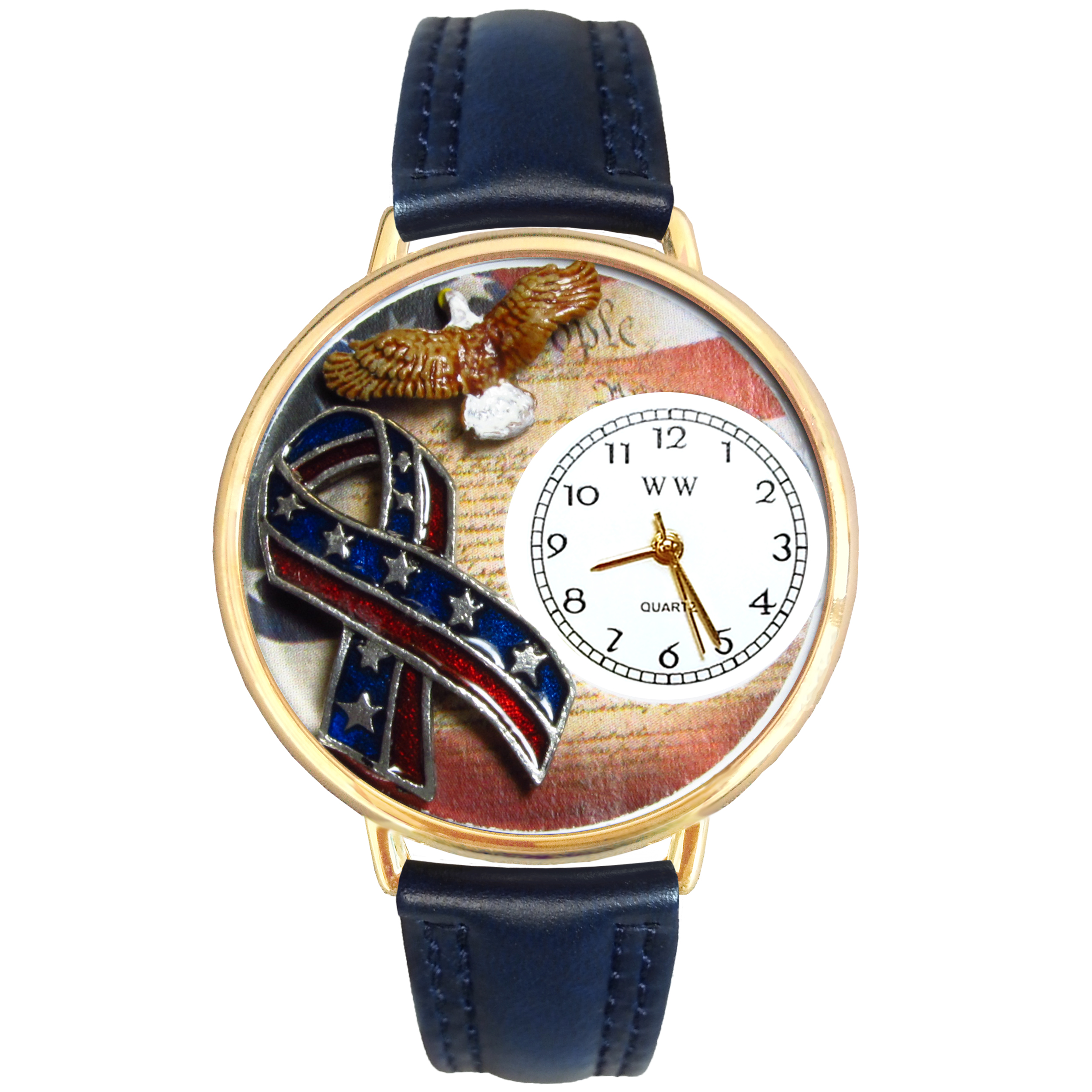 American Patriotic Watch in Gold (Large)