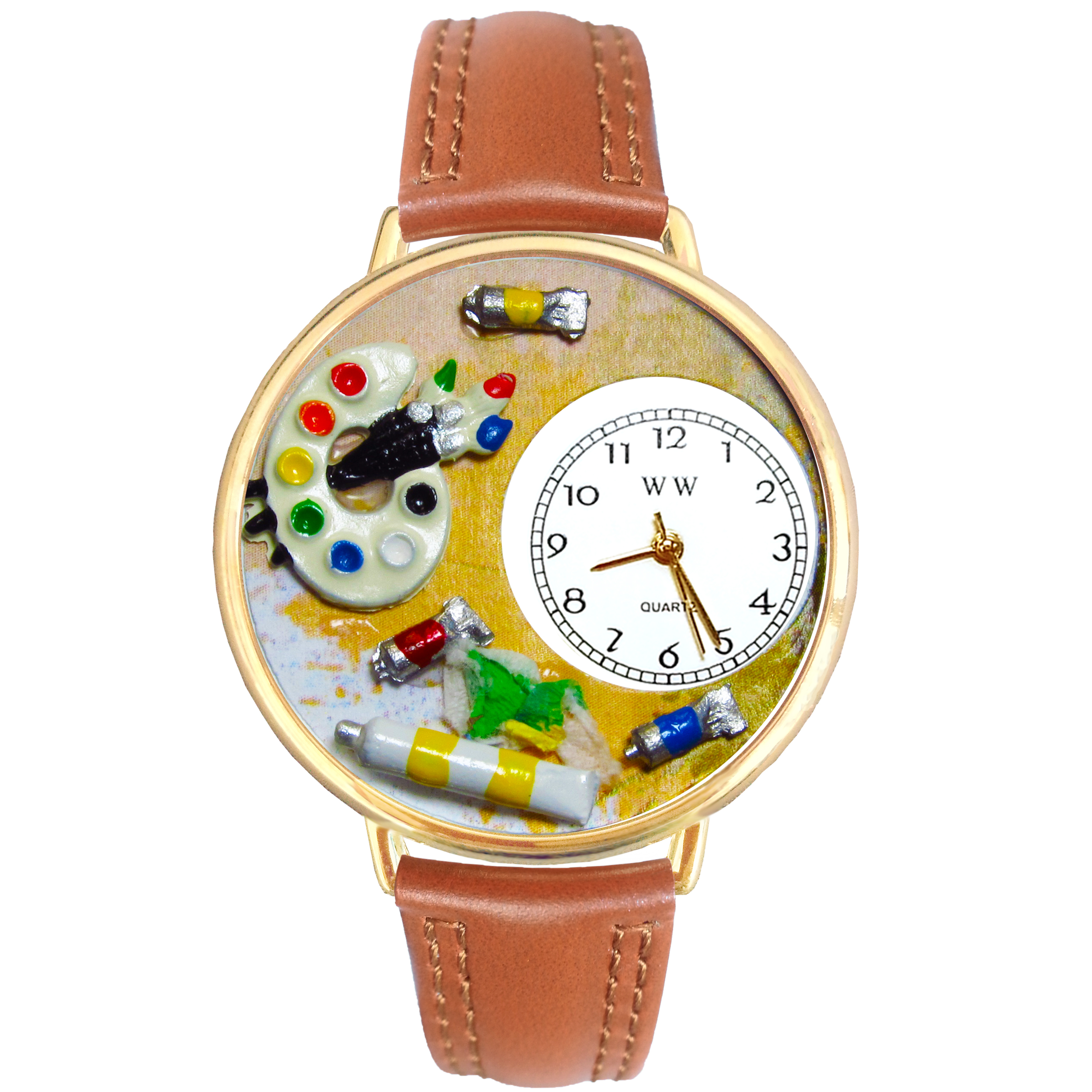 Artist Watch in Gold (Large)