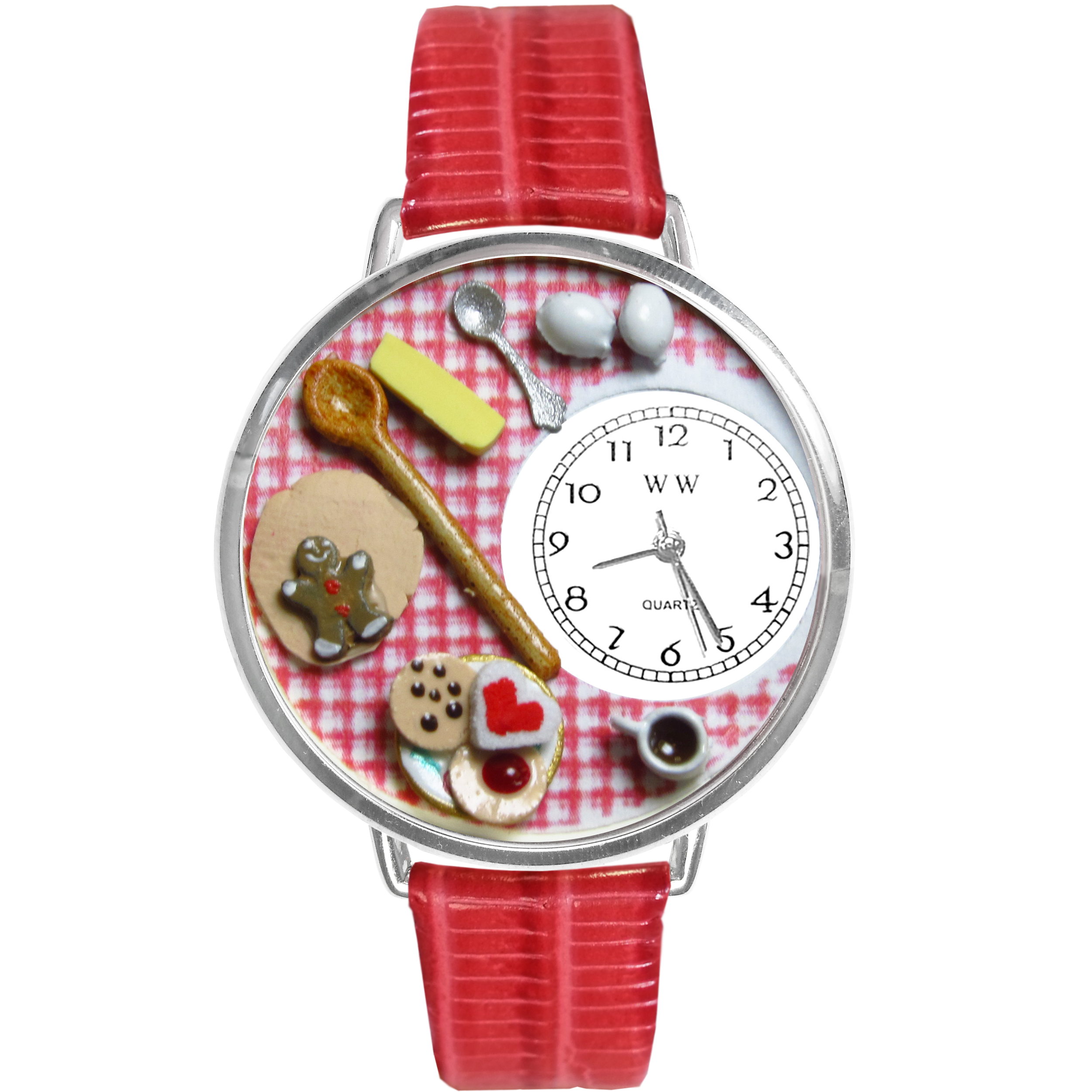 Baking Watch in Silver (Large)