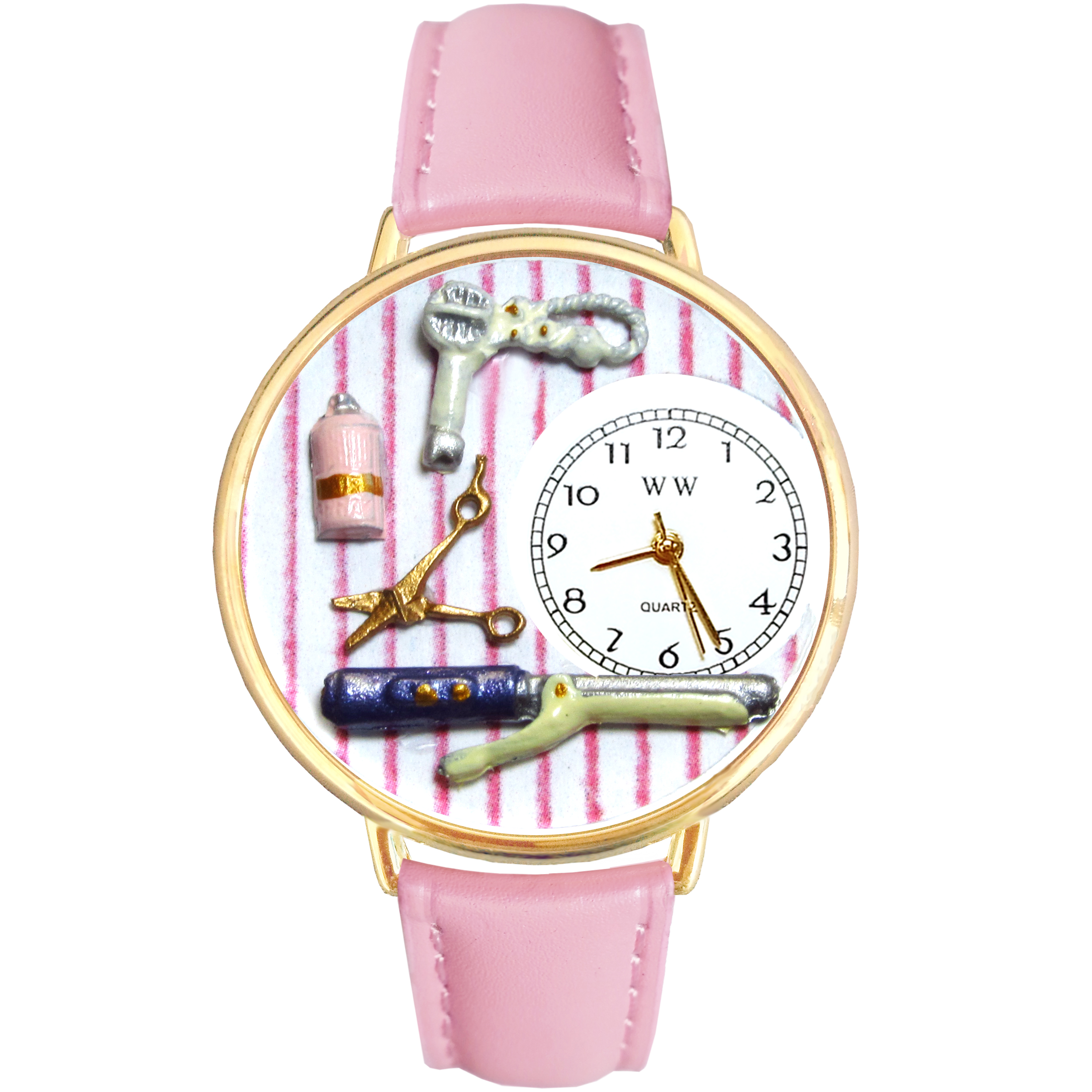 Beautician Female Watch in Gold (Large)