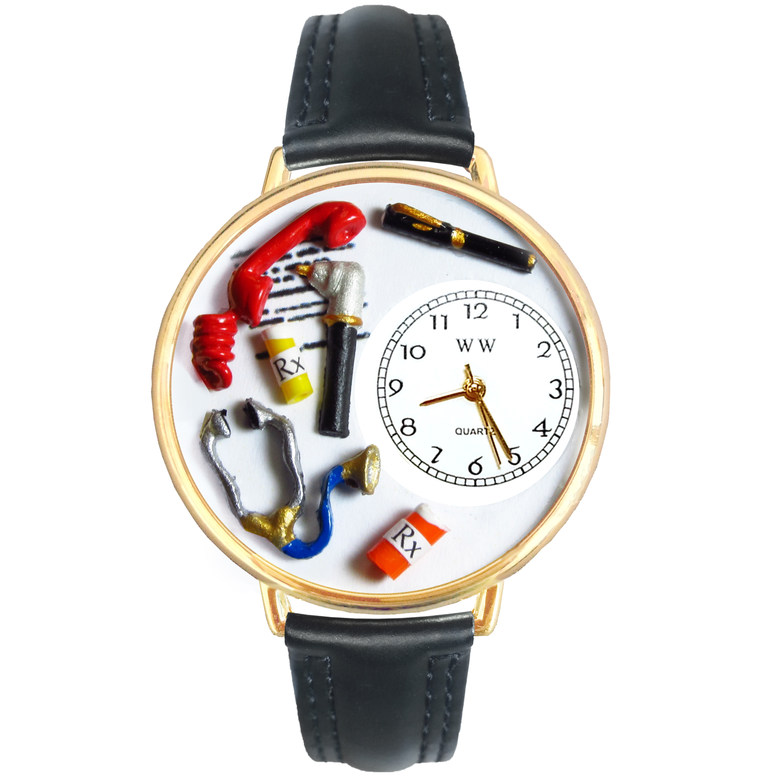 Doctor Watch in Gold (Large)