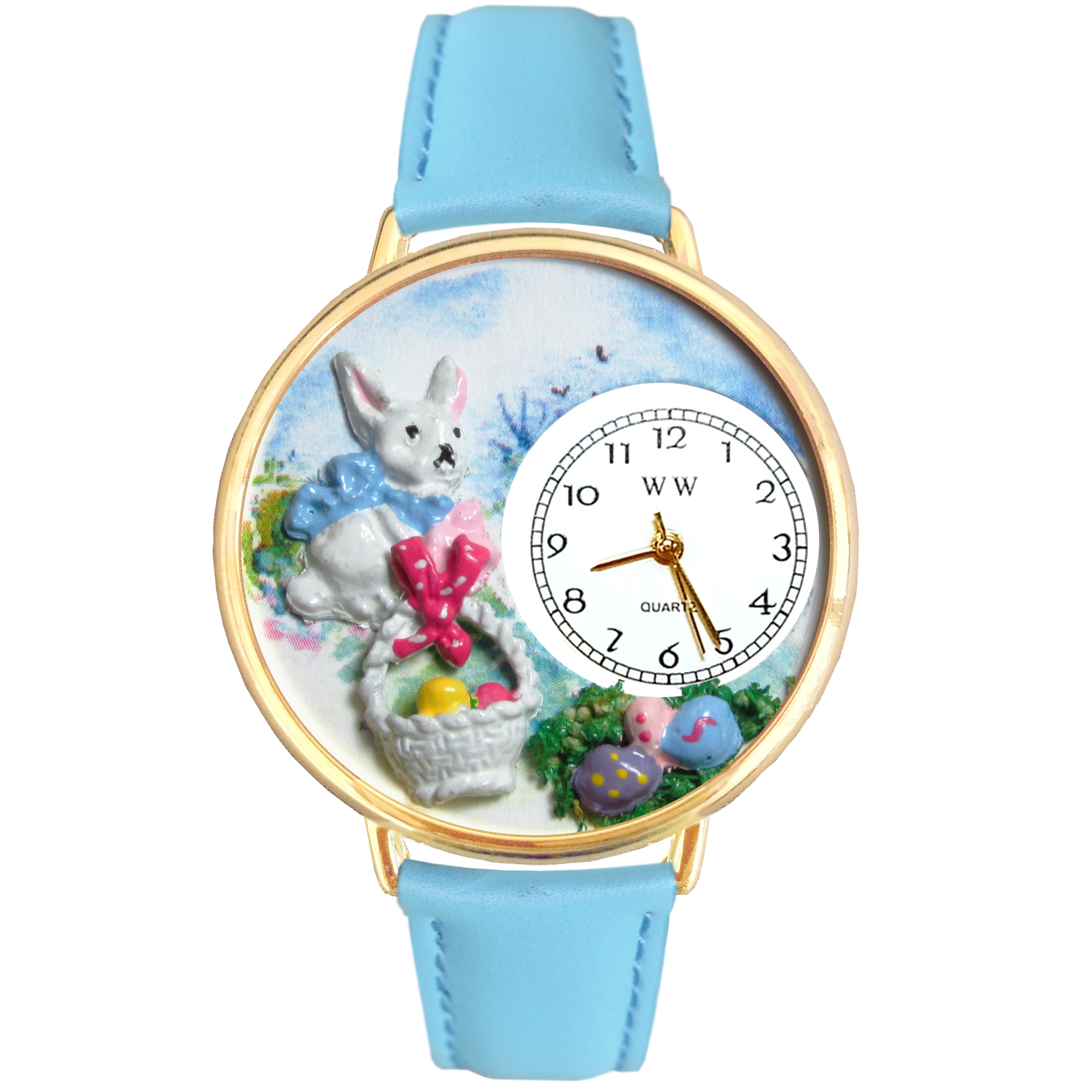 Easter Eggs Watch in Gold (Large)
