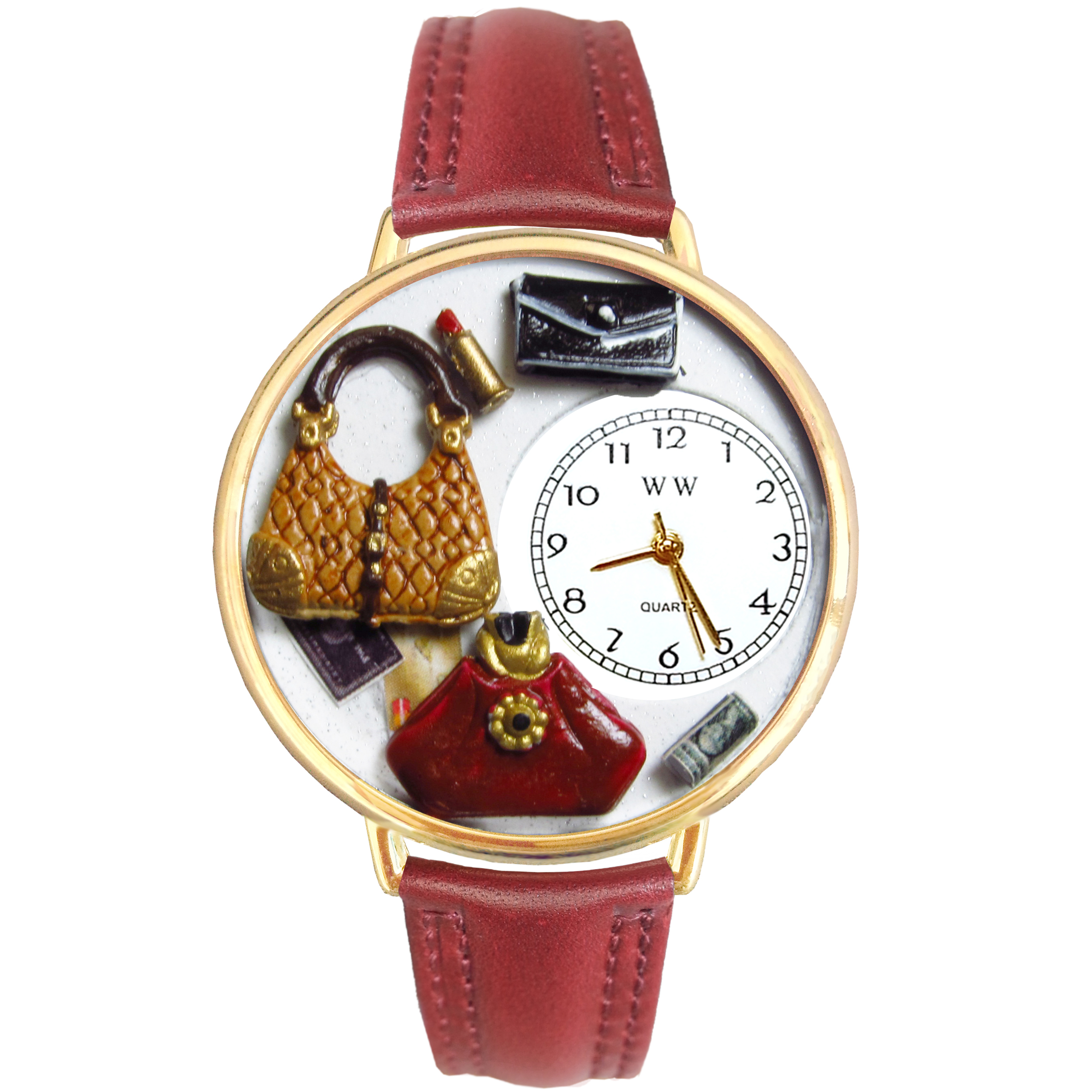 Purse Lover Watch in Gold (Large)