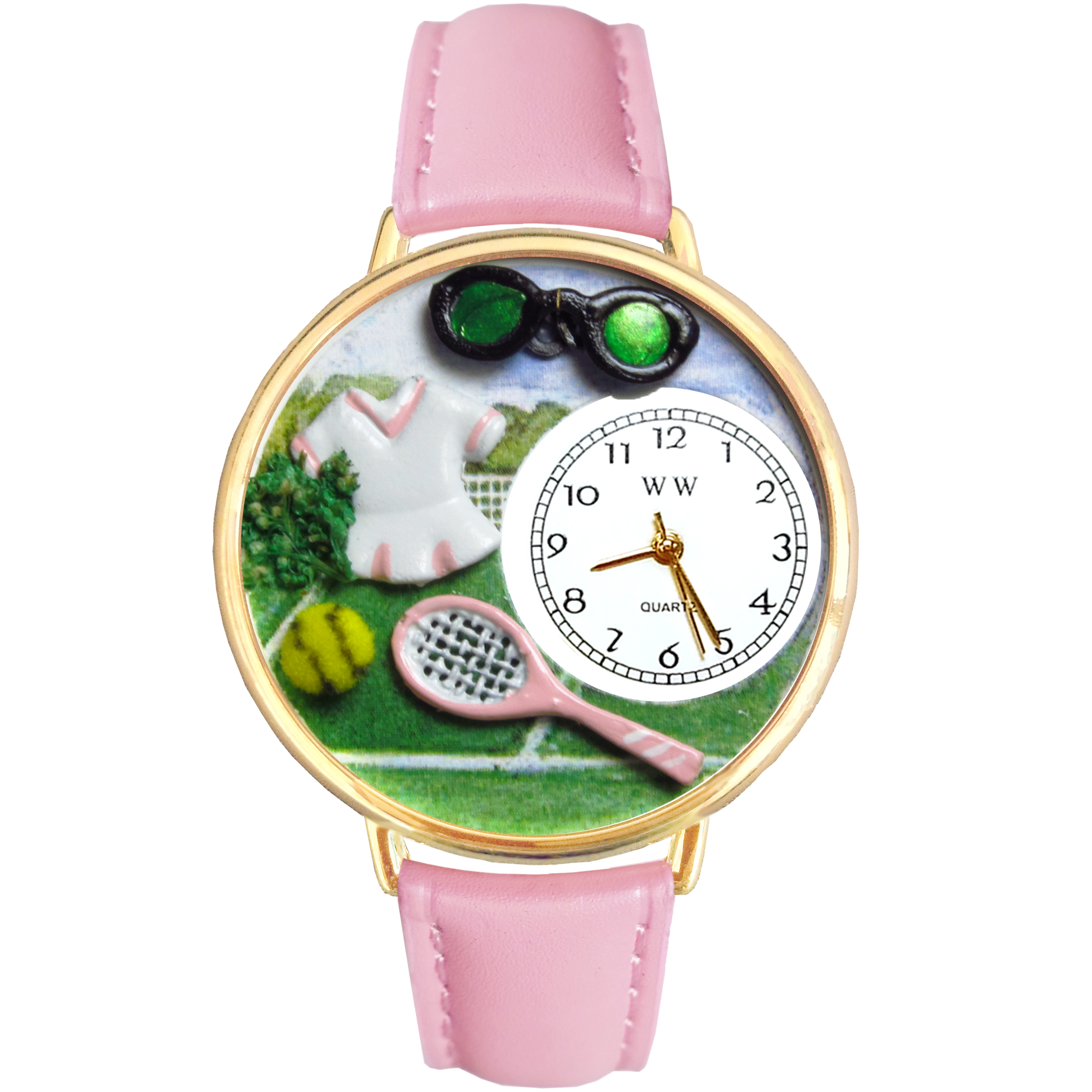 Tennis Watch (Female) in Gold (Large)
