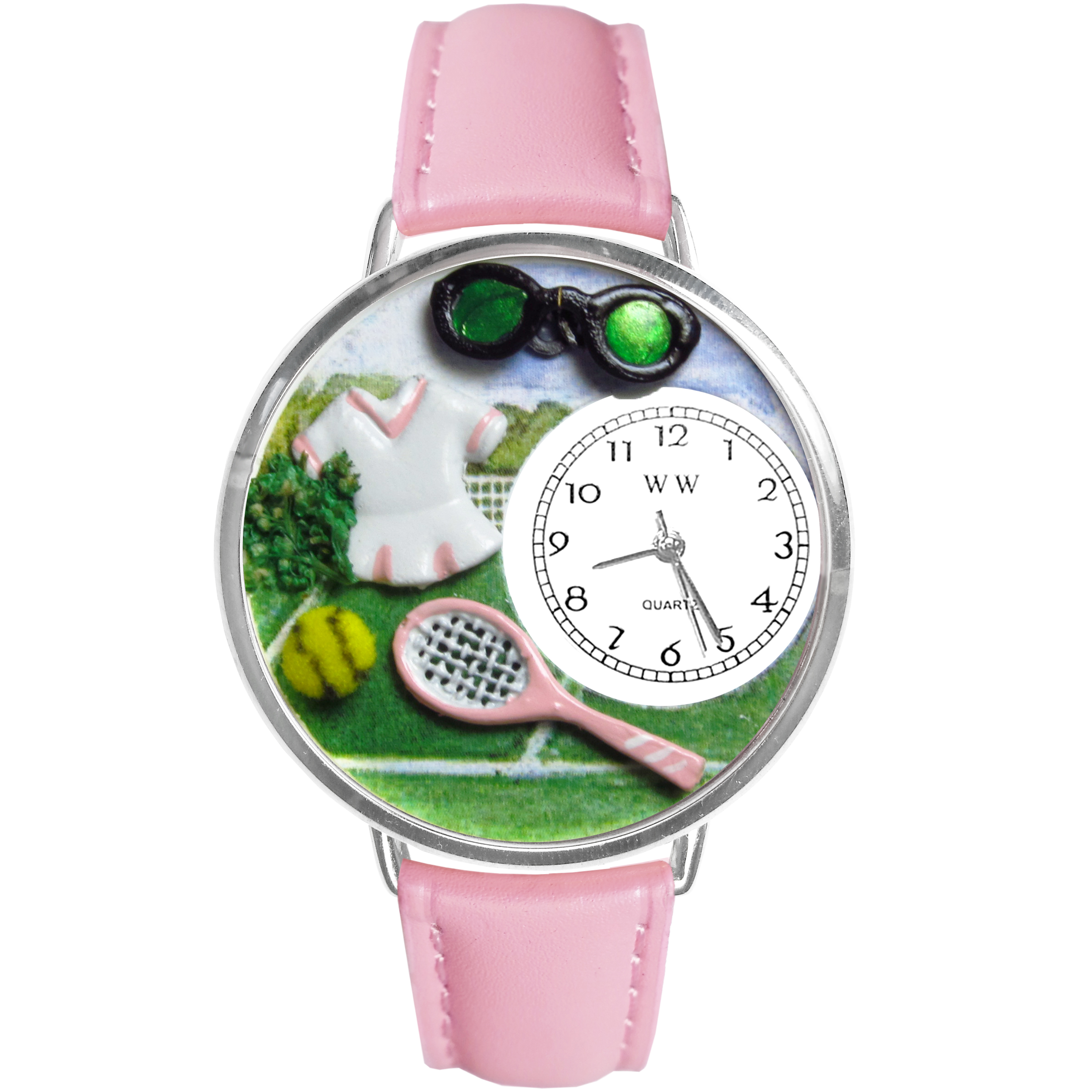 Tennis Watch (Female) in Silver (Large)