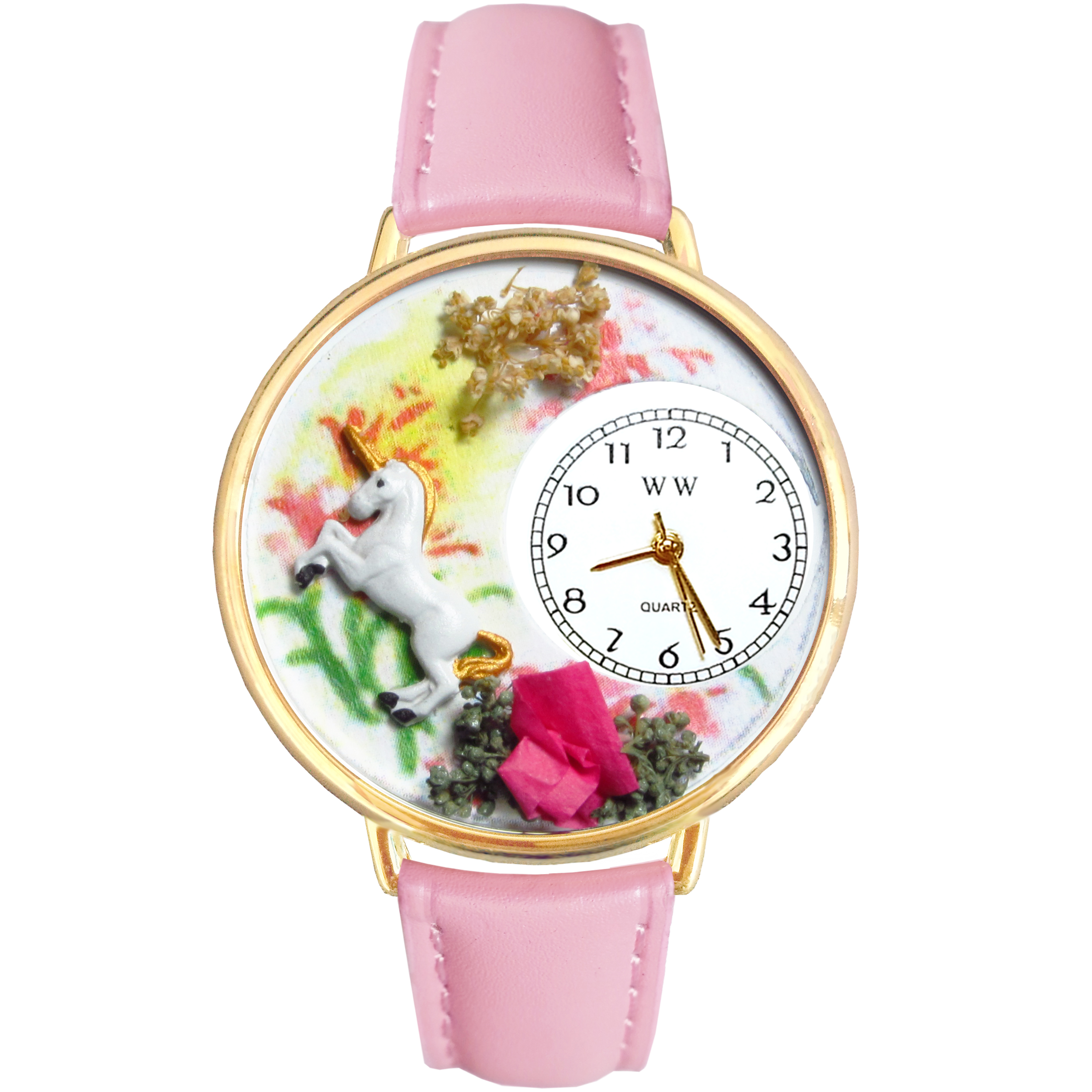 Unicorn Watch in Gold (Large)