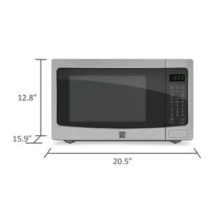 ... cu. ft. Countertop Microwave w/ EZ Clean Interior - Stainless Steel 1