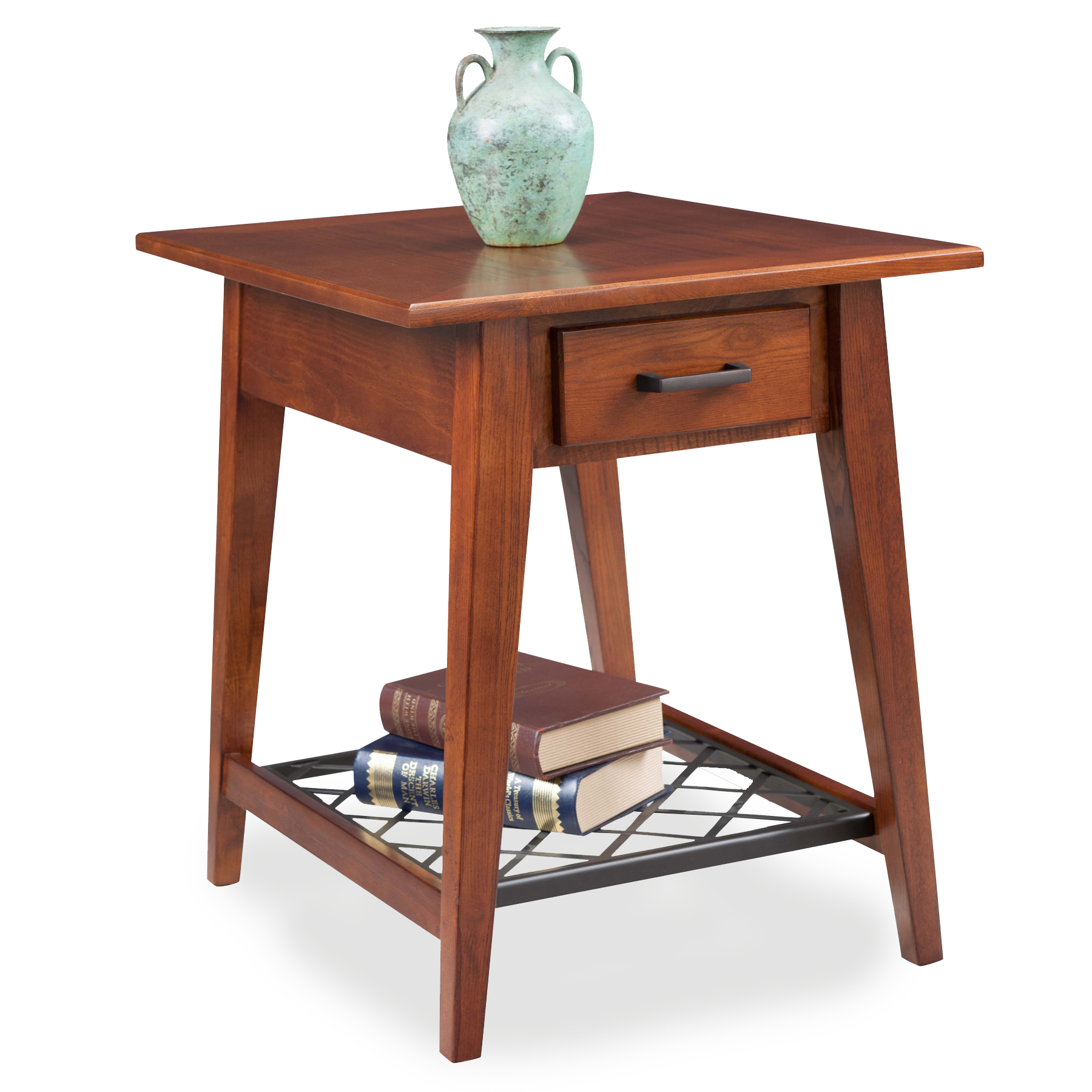 Leick Westwood Oak Drawer End Table