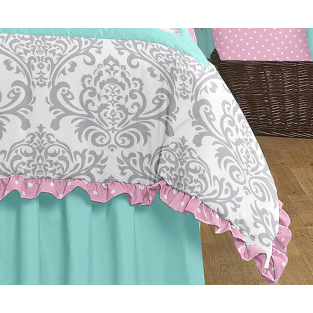 Sweet Jojo Designs Skylar Collection 3pc Full/Queen Bedding Set by