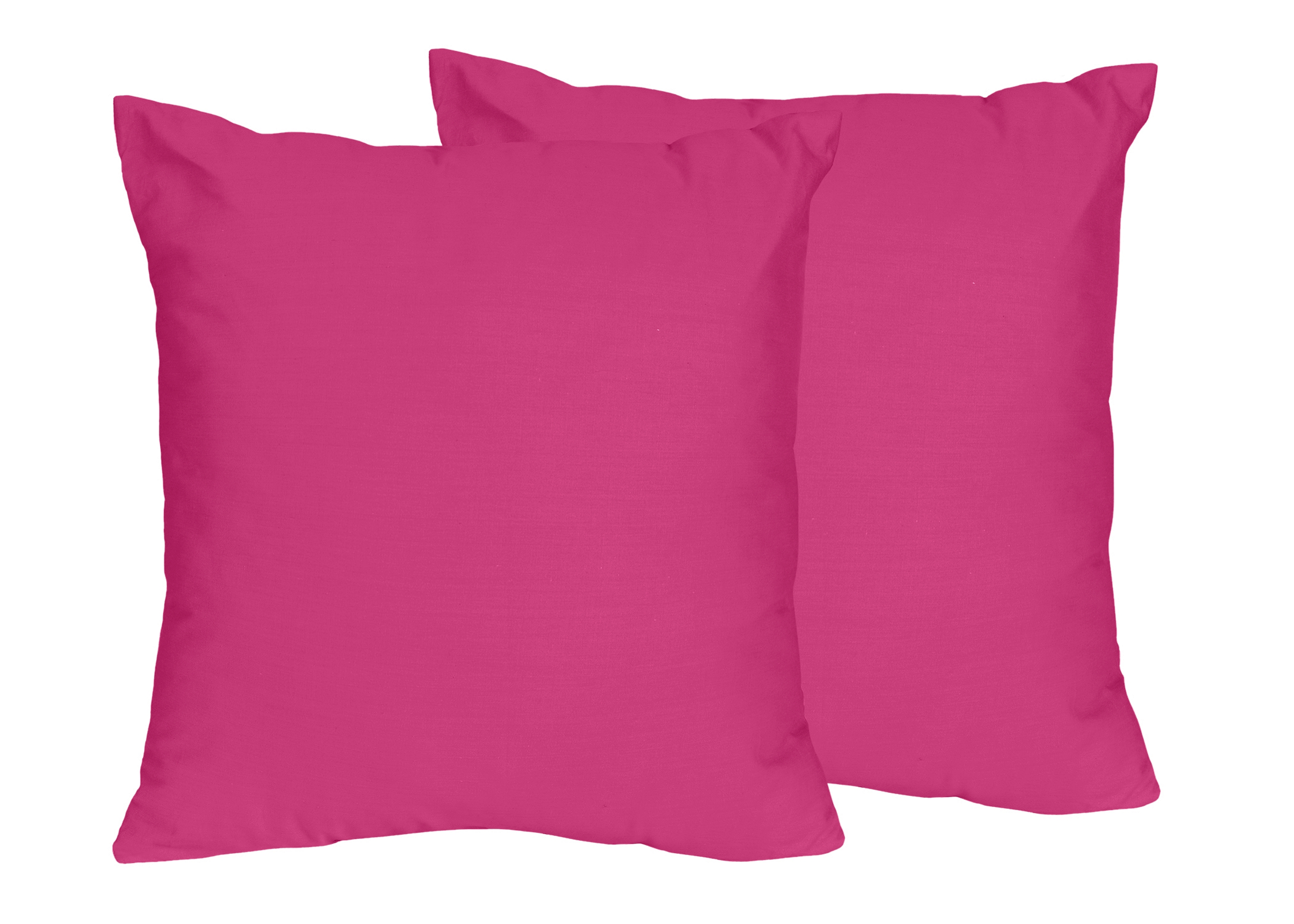 Sweet Jojo Designs Pink and White Chevron Collection Decorative Pillow - Set of 2