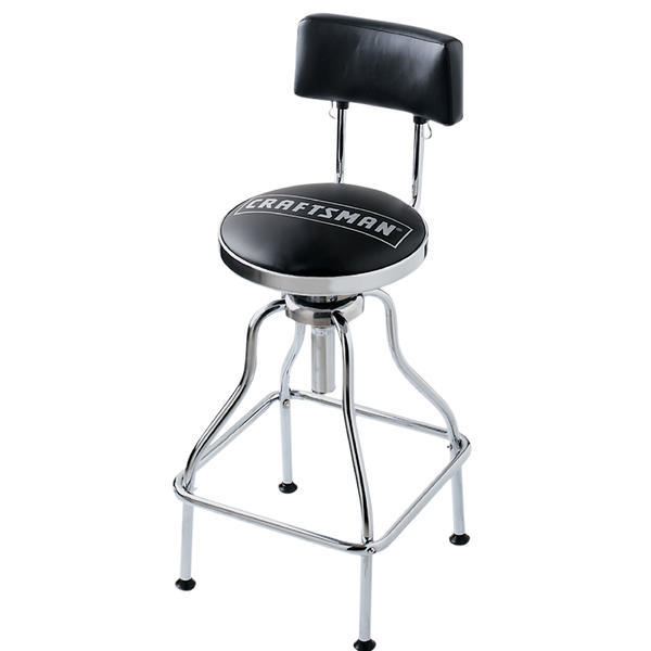 Craftsman Kku 1783 Adjustable Hydraulic Seat Black Sears