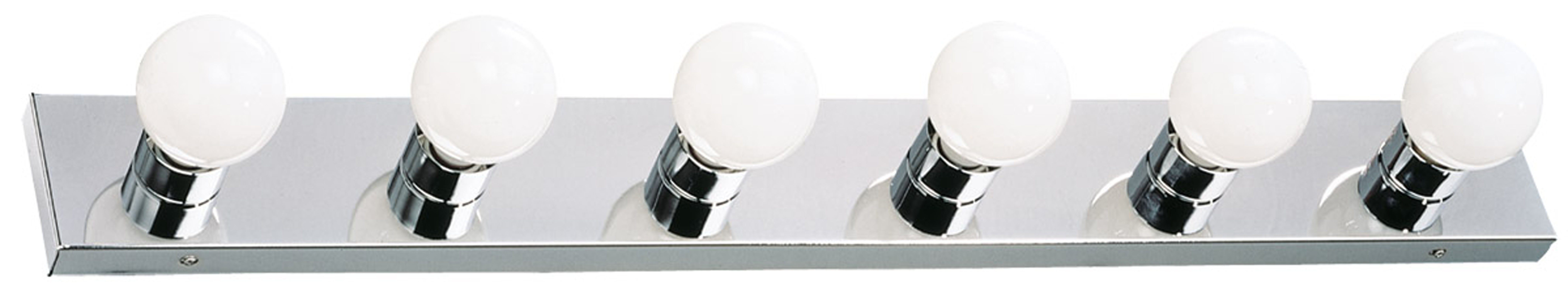 Design House 500942 The Village 6-Light Vanity, Polished Chrome Finish