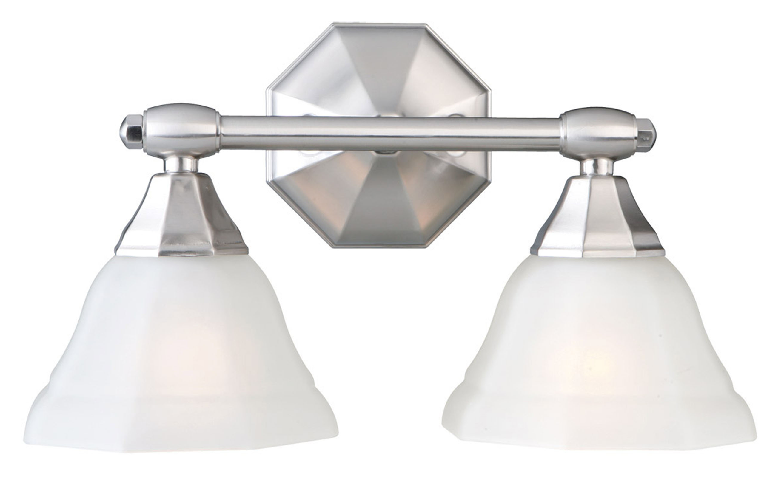 Design House 517920 Barcelona 2-Light Vanity Light, Satin Nickel Finish - Home - Home Decor ...
