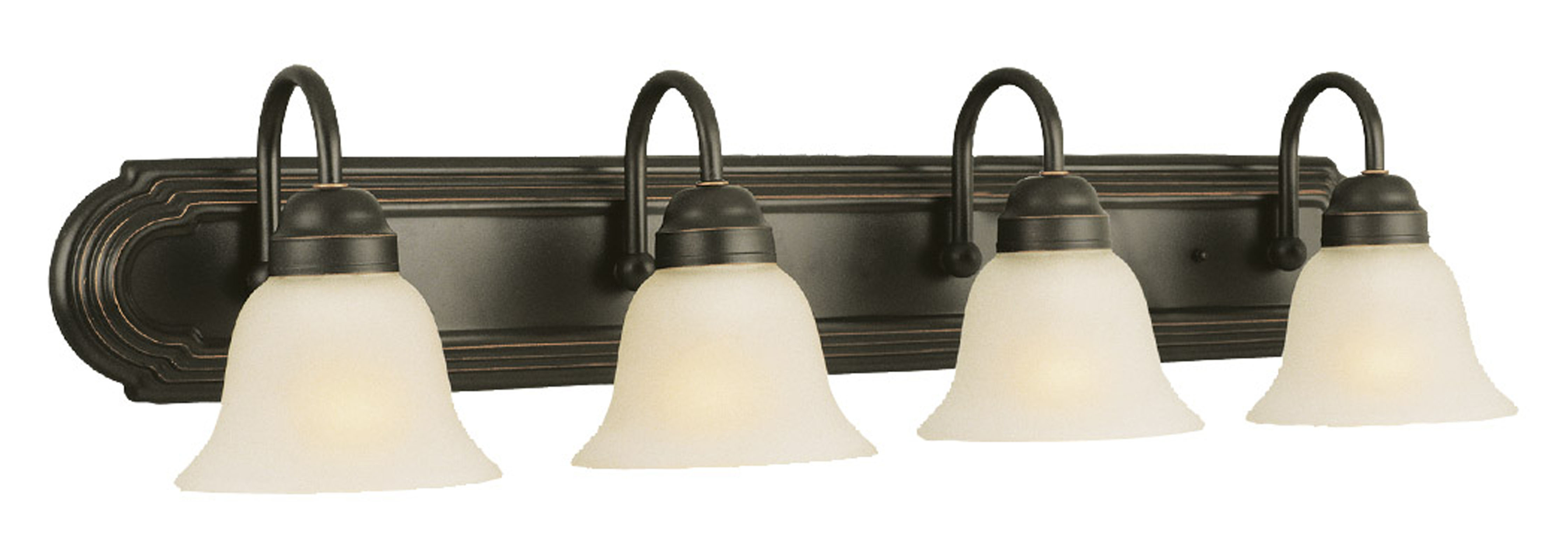 Design House 506626 Allante 4-Light Vanity, Oil Rubbed Bronze Finish