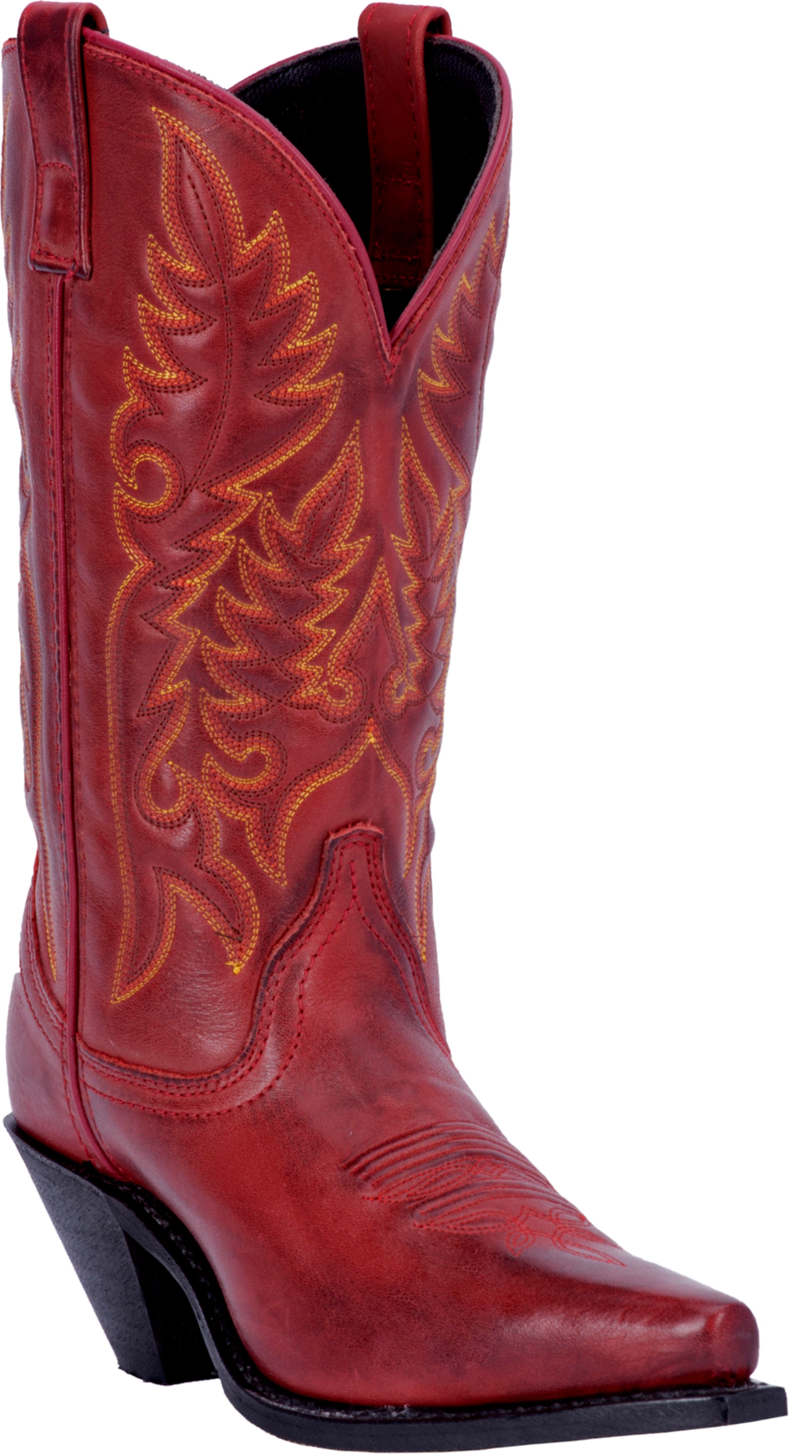 Laredo Women's Madison Burnished Red 11 Snip Cowboy Boot Shop Your