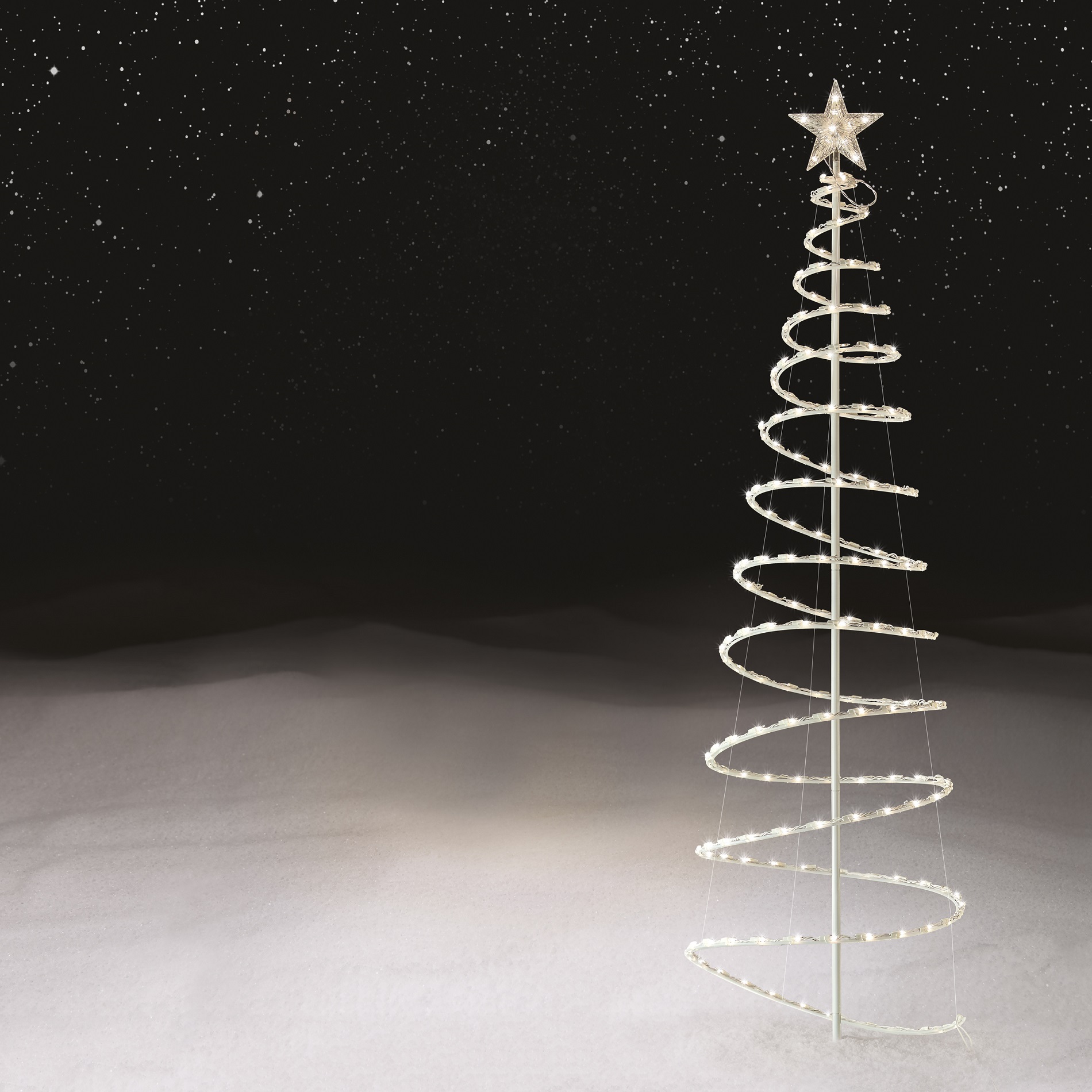 TrimaHome 6' PreLit Spiral Tree with 250 Clear Lights Shop Your