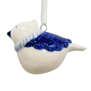 Image result for jaclyn smith bird ornament with blue wings