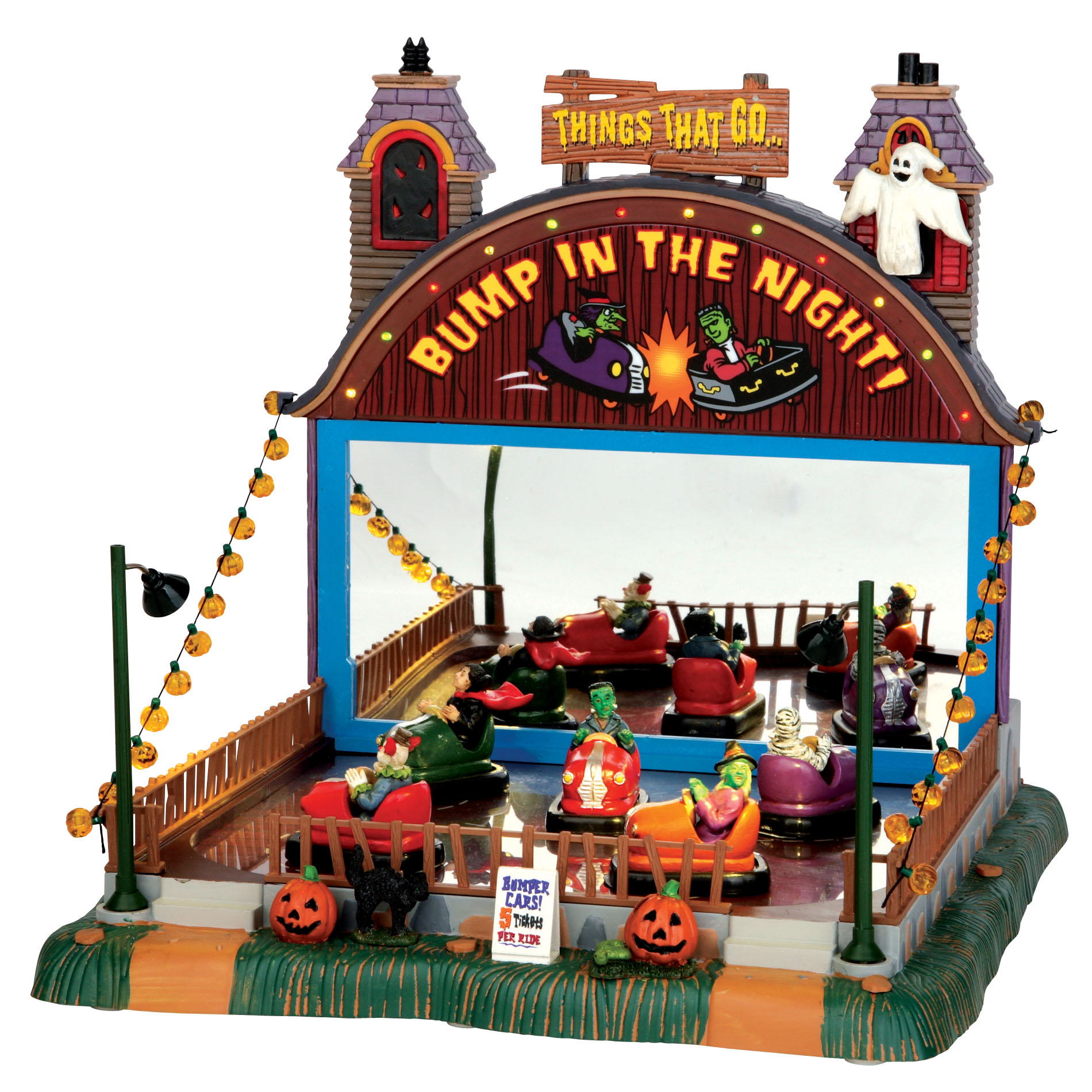 Lemax Spooky Town Collection Halloween Village Accessory, Bump In The