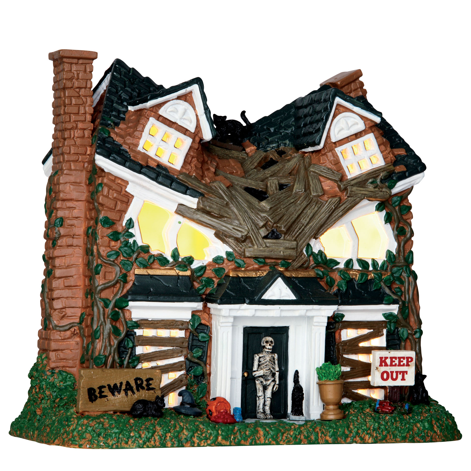 Lemax Spooky Town Collection Halloween Village Building, Monster On Maple Street Shop Your Way