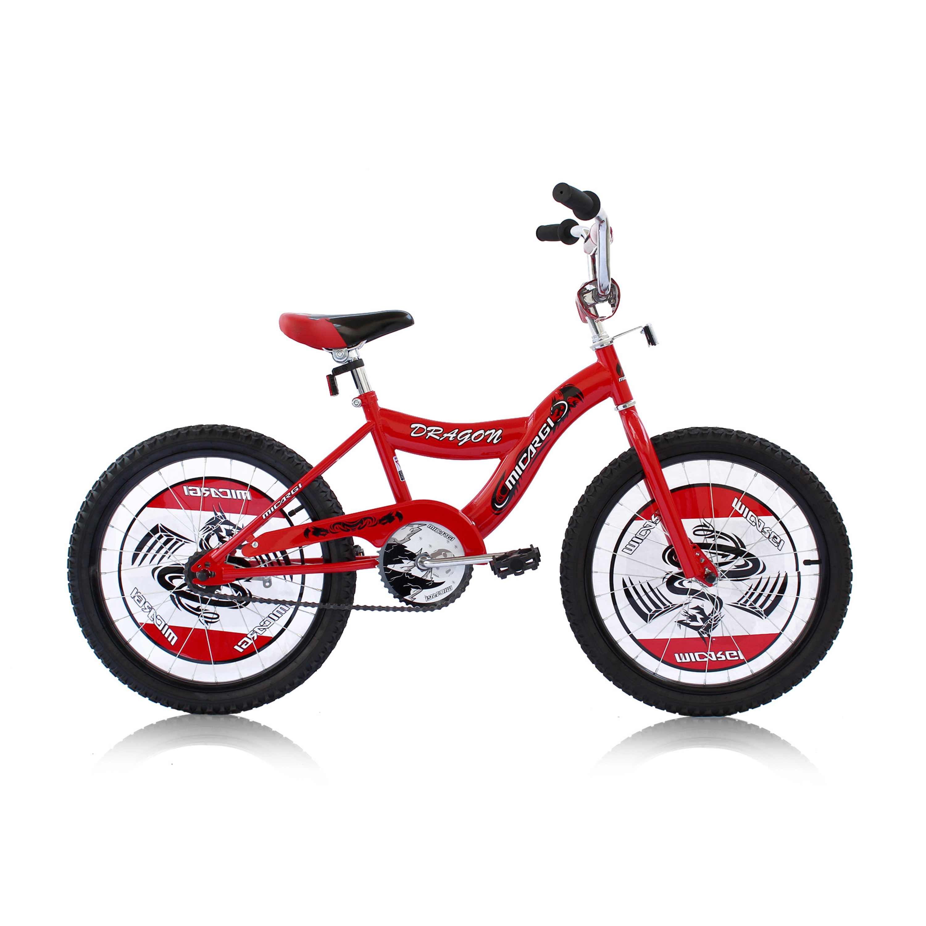 Micargi Red Dragon BMX Kids Bike Male