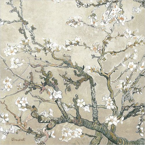 Van Gogh - Almond Branches Tan