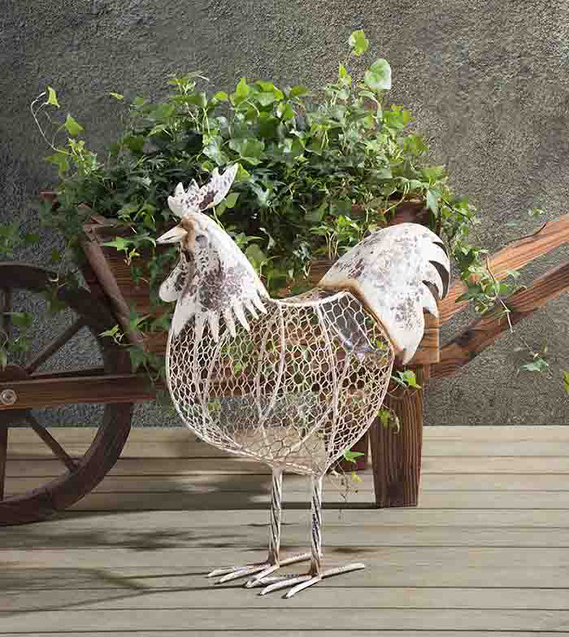 Rooster Outdoor Decor