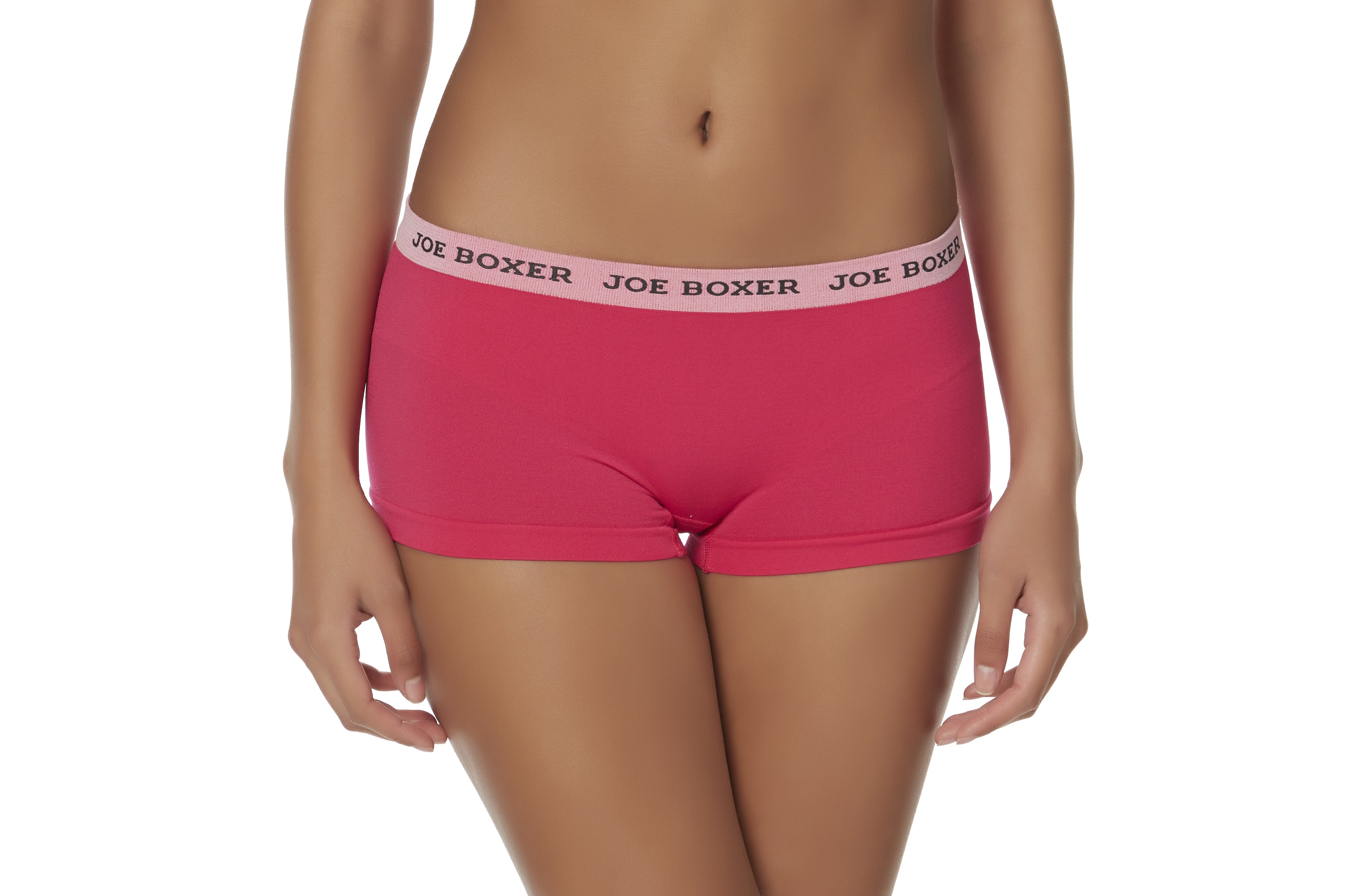 Joe Boxer Juniors' Seamless Boy Short Panties Colorblock Shop Your