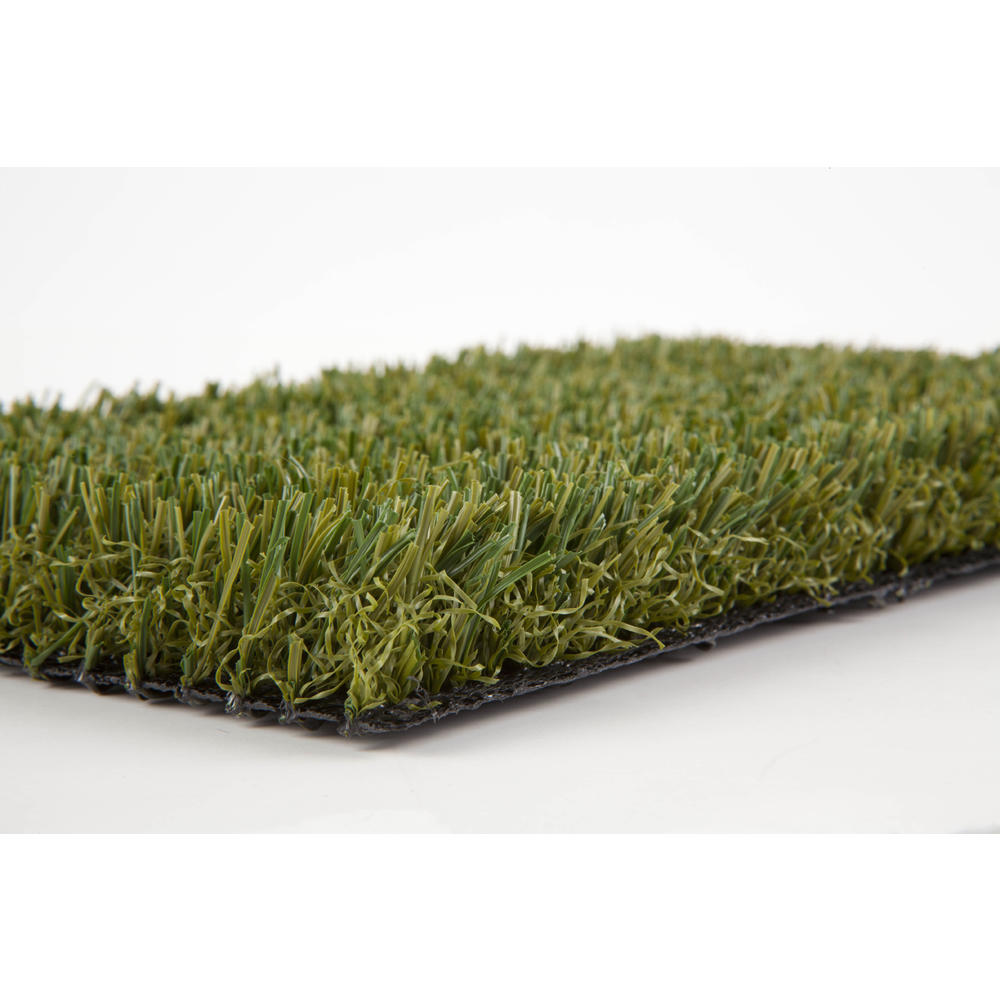 Soft Artificial Grass Mat/Rug for Family and Pets 1'x15' Pile Height 3/4"