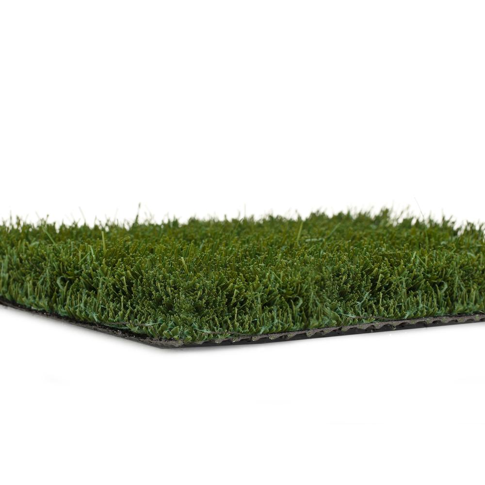Soft Artificial Grass Mat/Rug for Family and Pets 1'x15' Pile Height 1 5/8"
