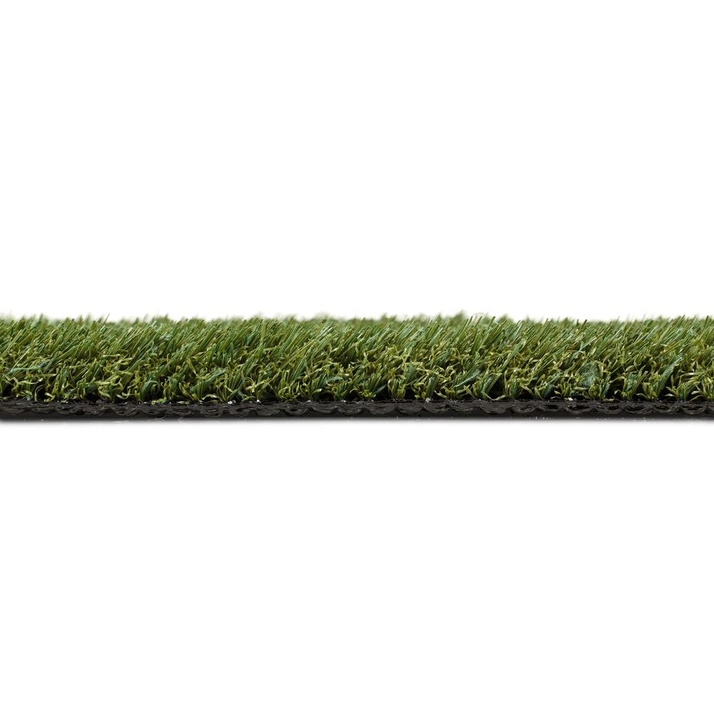 Soft Artificial Grass Mat/Rug for Family and Pets 4'x15' Pile Height 1"