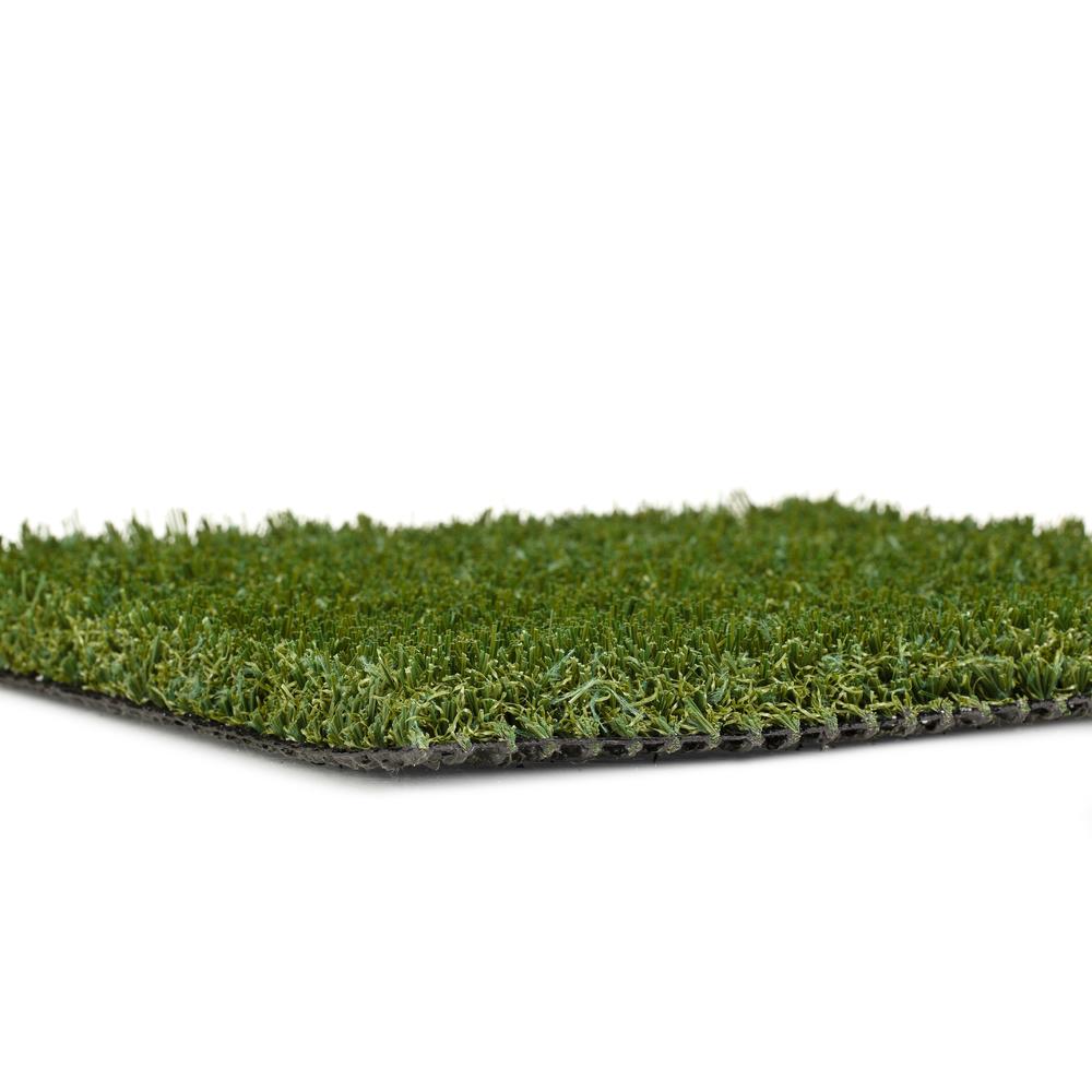 Soft Artificial Grass Mat/Rug for Family and Pets 4'x15' Pile Height 1"