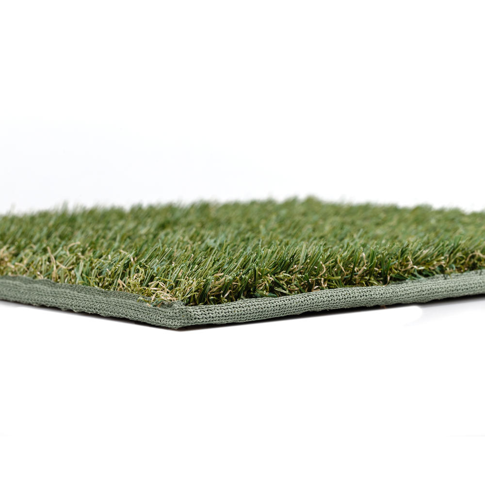 EasyTurf Artificial Grass Go Mat 7'x10' Soft Durable Drains Bound Edges