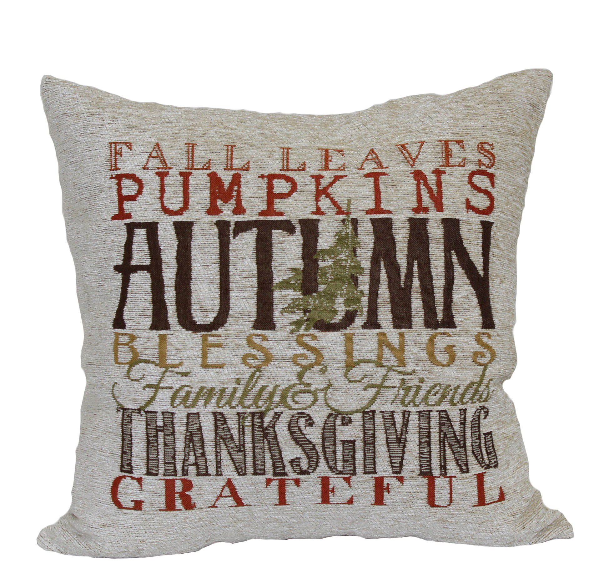Harvest Words Tapestry Pillow - Home - Home Decor - Pillows, Throws & Slipcovers - Decorative ...