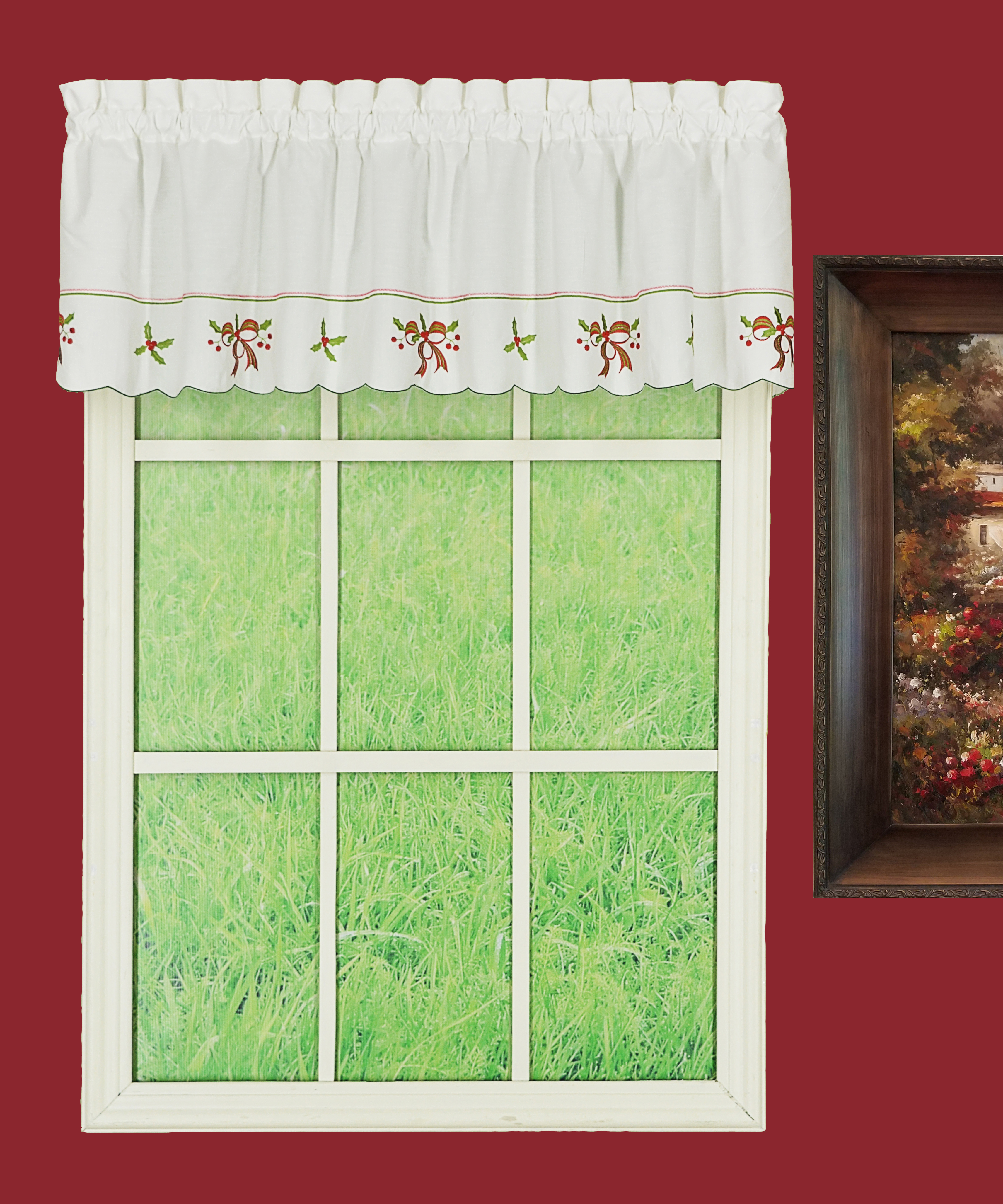 Rose Color Curtains And Valances