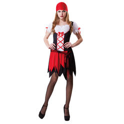 Totally Ghoul Pretty Pirate Halloween Costume - One Size Fits Most Size: One Size Fits Most