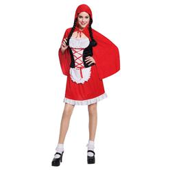 Totally Ghoul Red Riding Hood Halloween Costume - One Size Fits Most Size: One Size Fits Most